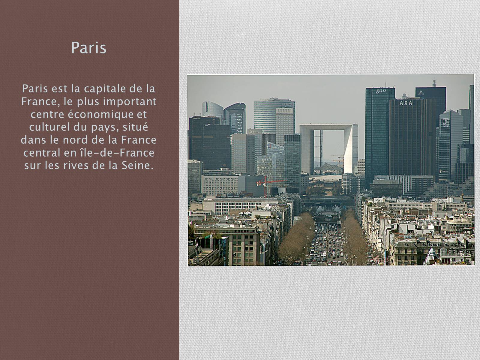 Презентація на тему «Paris» (варіант 2) - Слайд #2