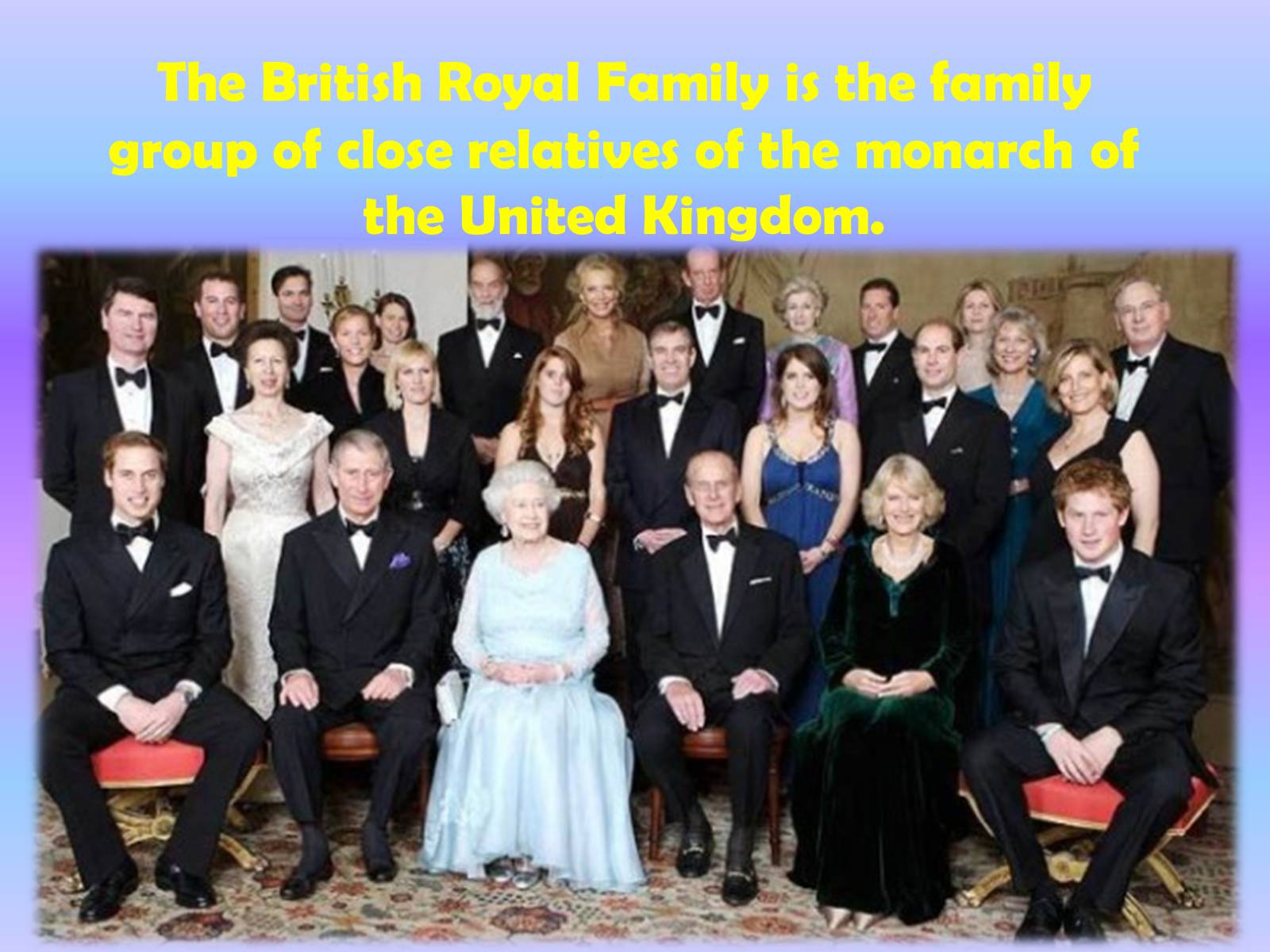 Презентація на тему «The Royal British Family» - Слайд #3