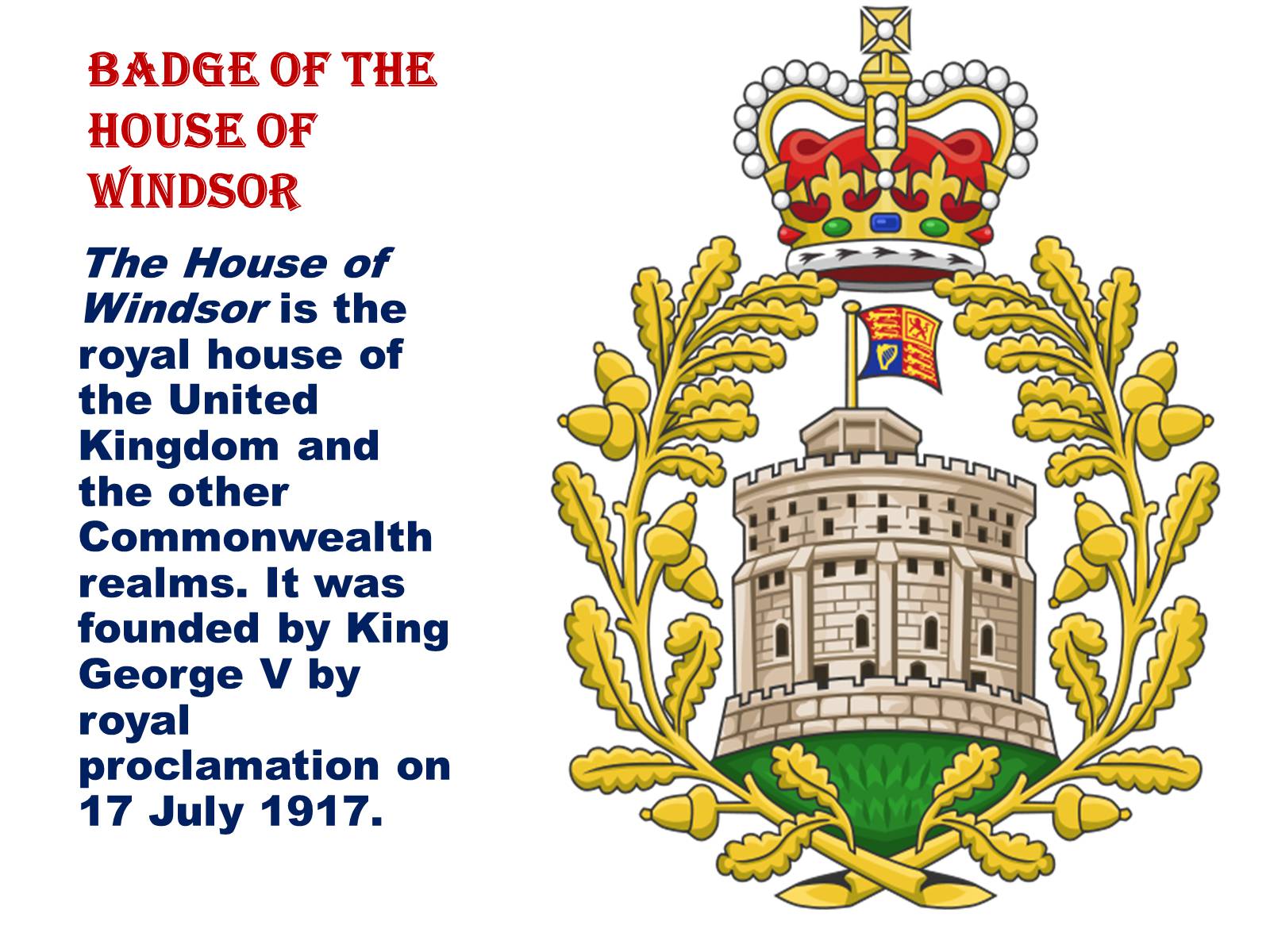 Презентація на тему «The Royal British Family» - Слайд #4
