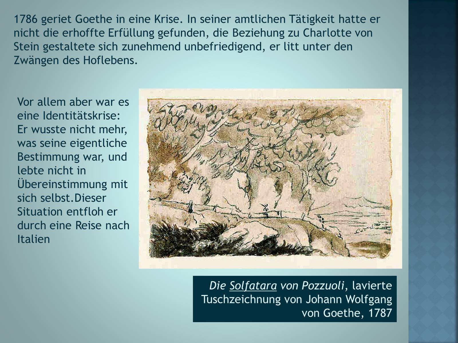 Презентація на тему «Johann Wolfgang von Goethe» (варіант 3) - Слайд #9