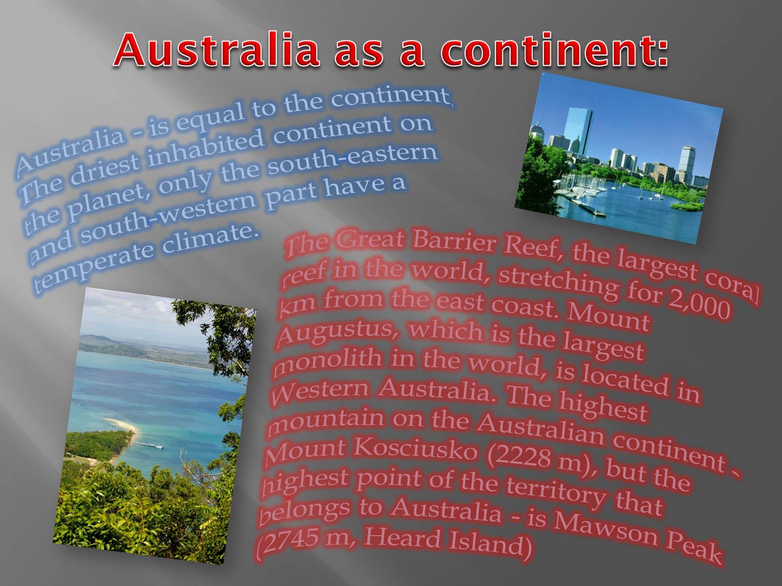 Презентація на тему «Австралія» (варіант 3) - Слайд #5