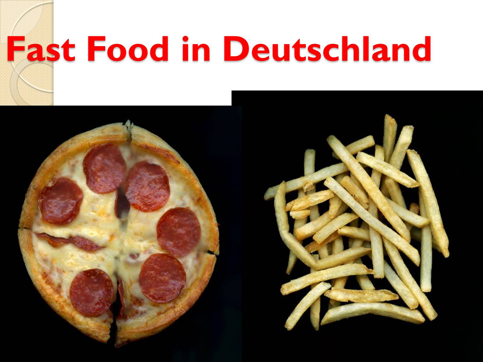 Презентація на тему «Fast Food in Deutschland» - Слайд #1