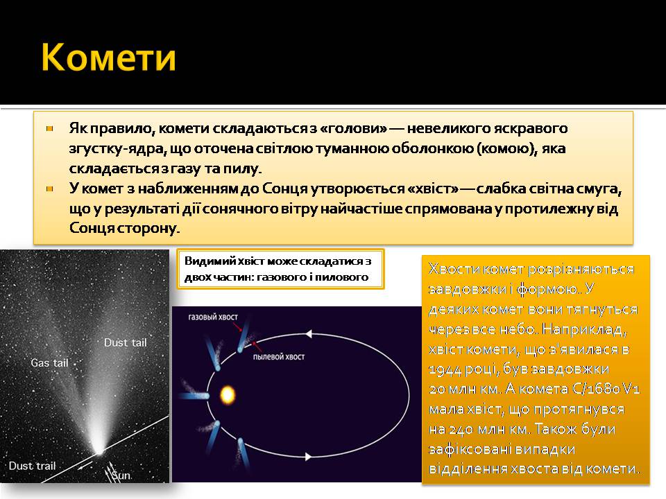Презентація на тему «Малі тіла сонячної системи» (варіант 13) - Слайд #20