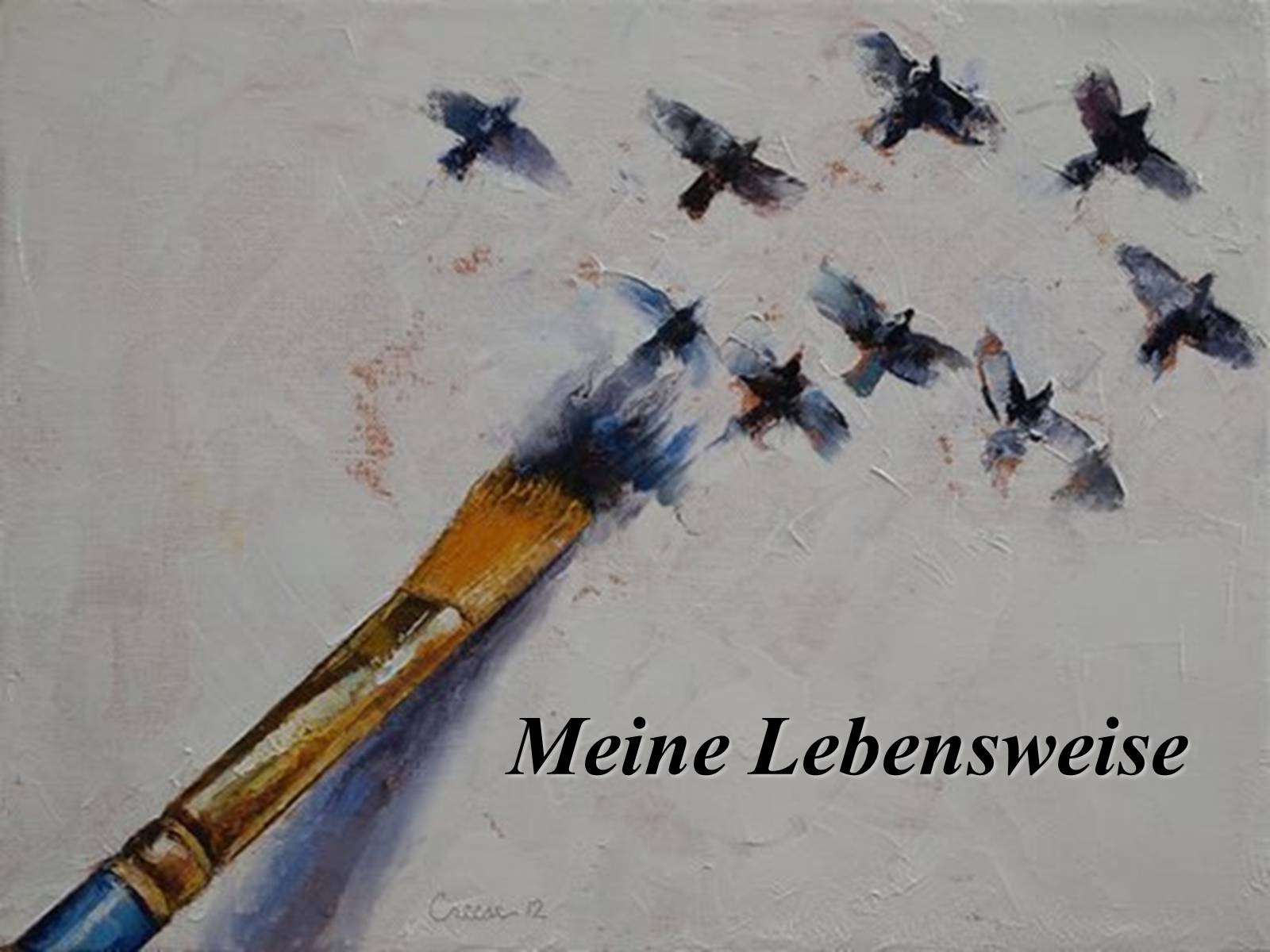 Презентація на тему «Meine Lebensweise» - Слайд #1