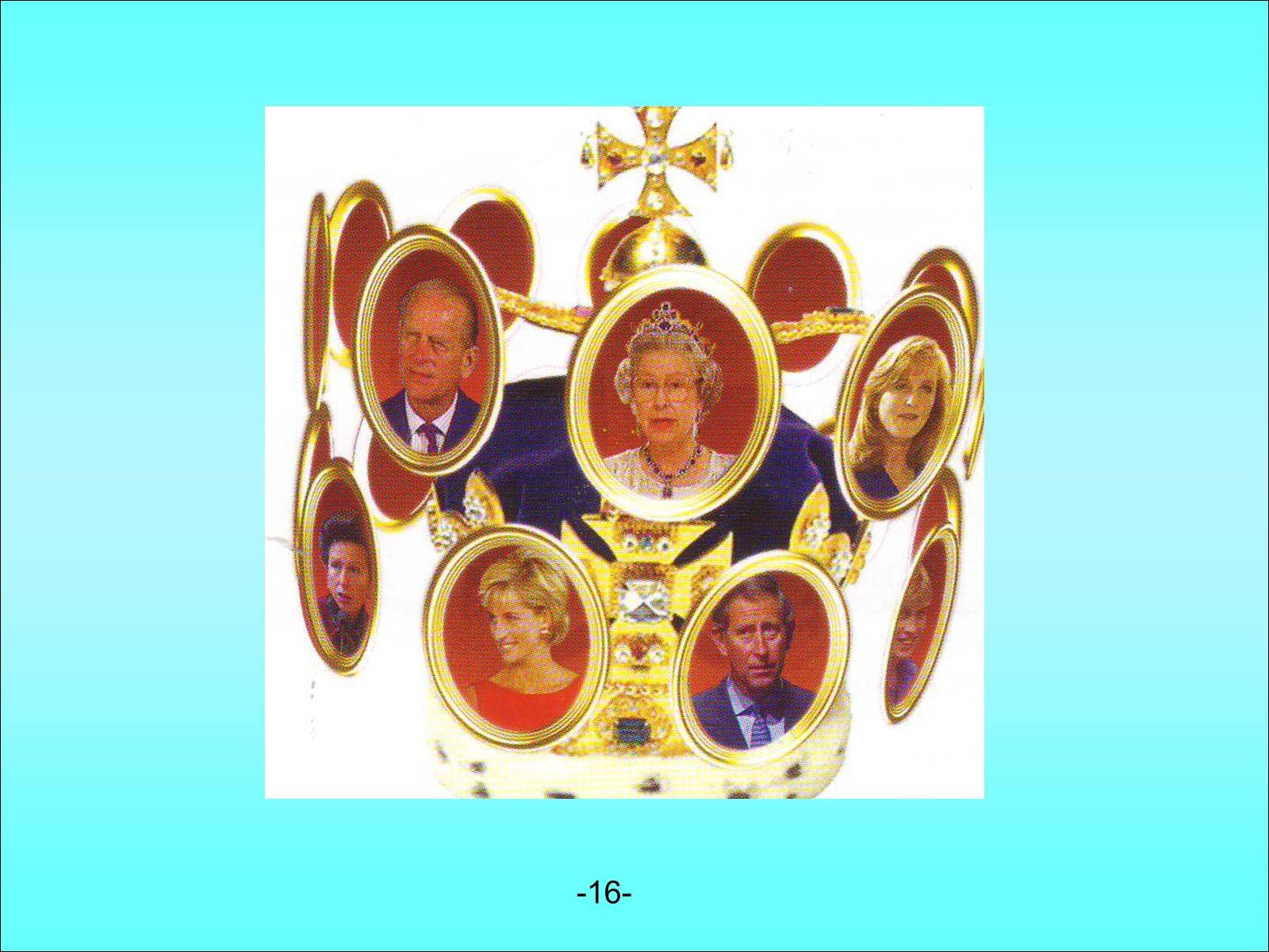 Презентація на тему «Королевская семья Англии» - Слайд #16