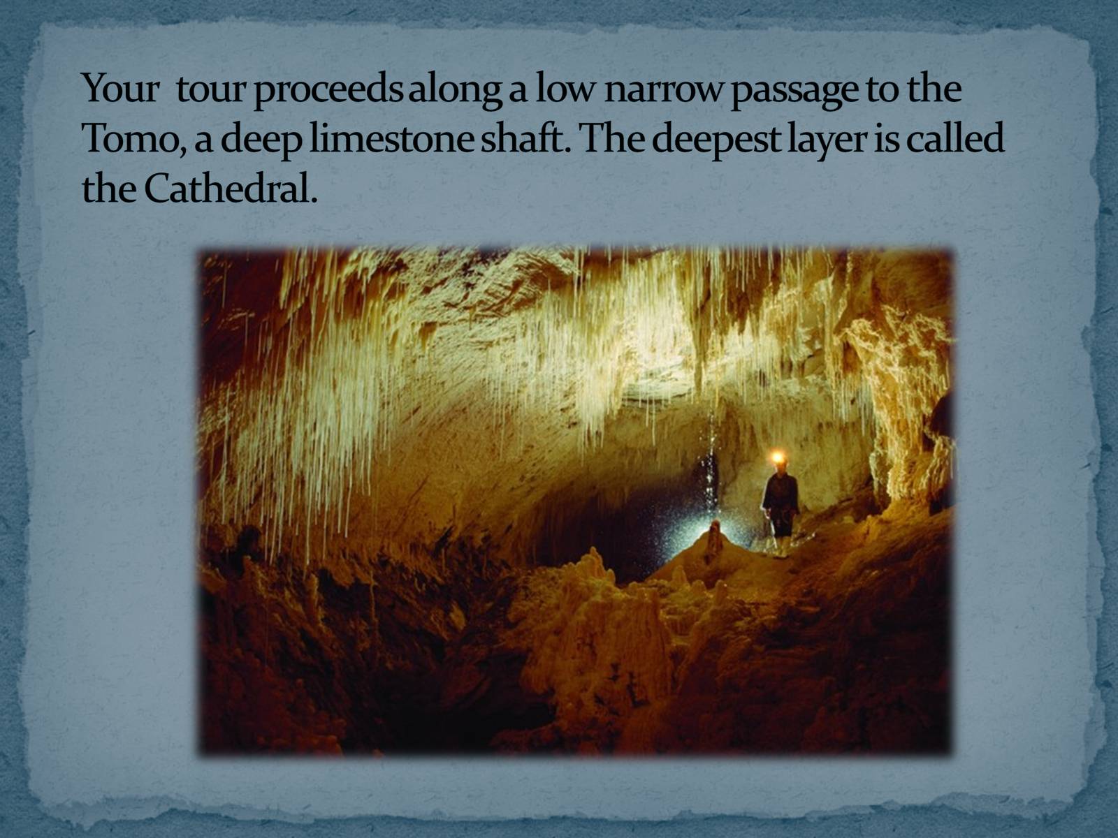 Презентація на тему «The Waitomo Caves» - Слайд #3