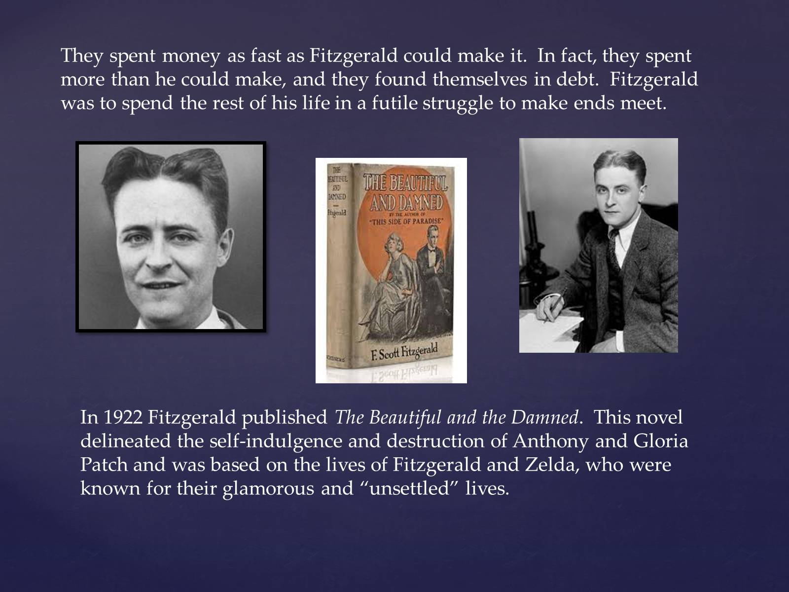 Презентація на тему «F.Scott Fitzgerald» - Слайд #14
