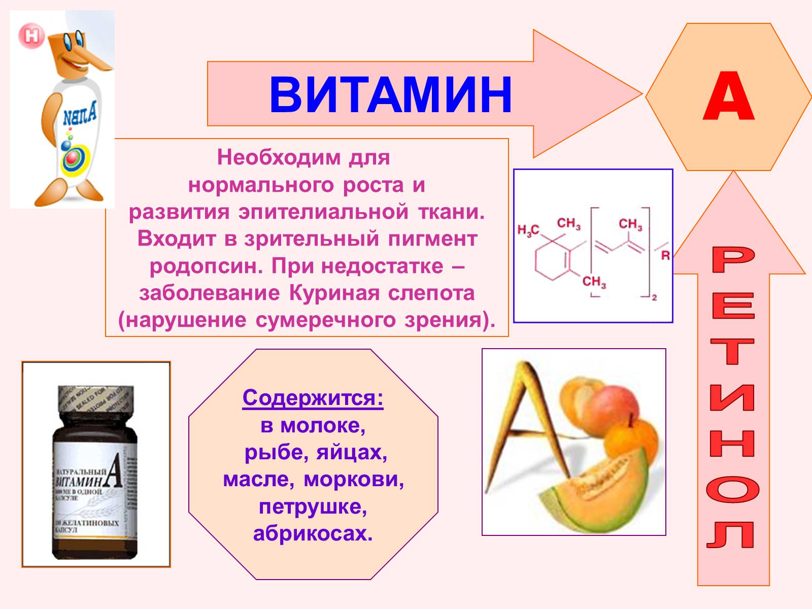 Презентація на тему «Витаміни» (варіант 1) - Слайд #5