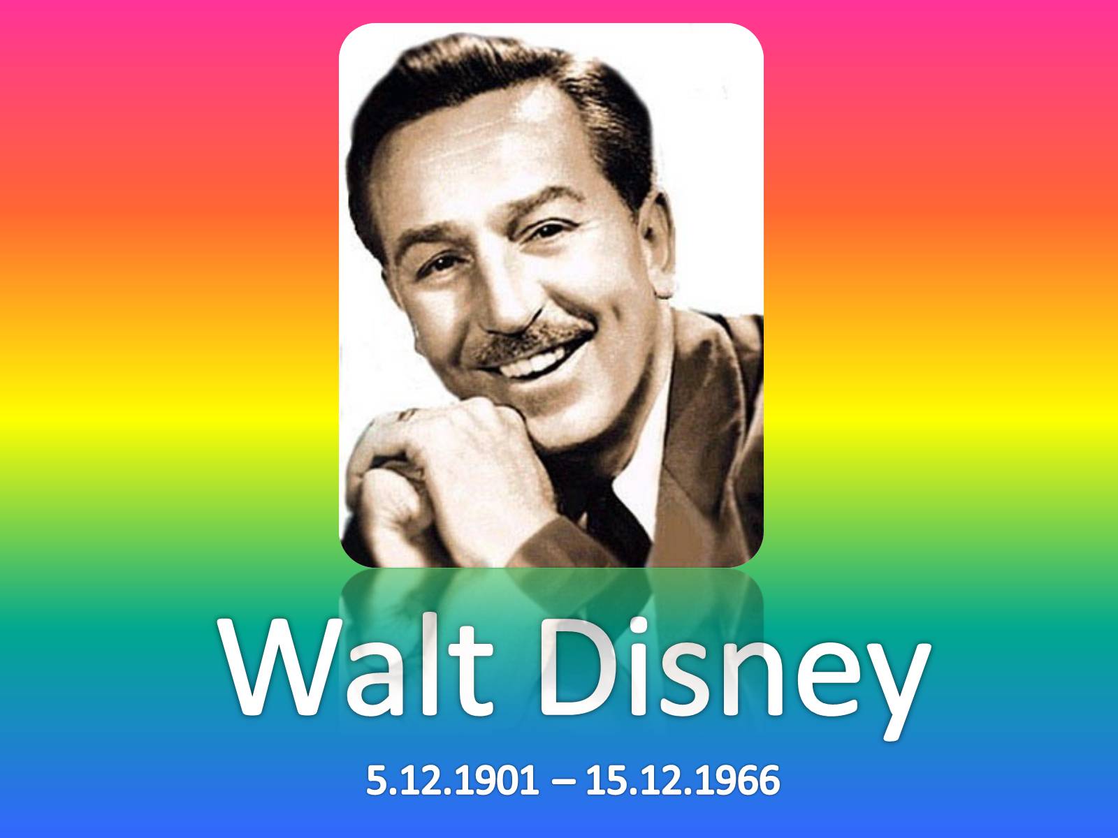 Презентація на тему «Walt Disney» - Слайд #1