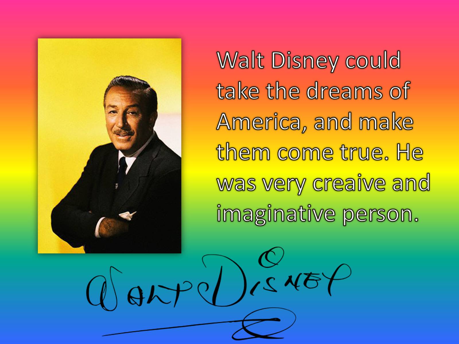 Презентація на тему «Walt Disney» - Слайд #2