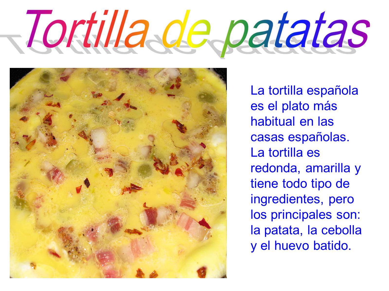 Презентація на тему «Cocina espanola» (варіант 1) - Слайд #5