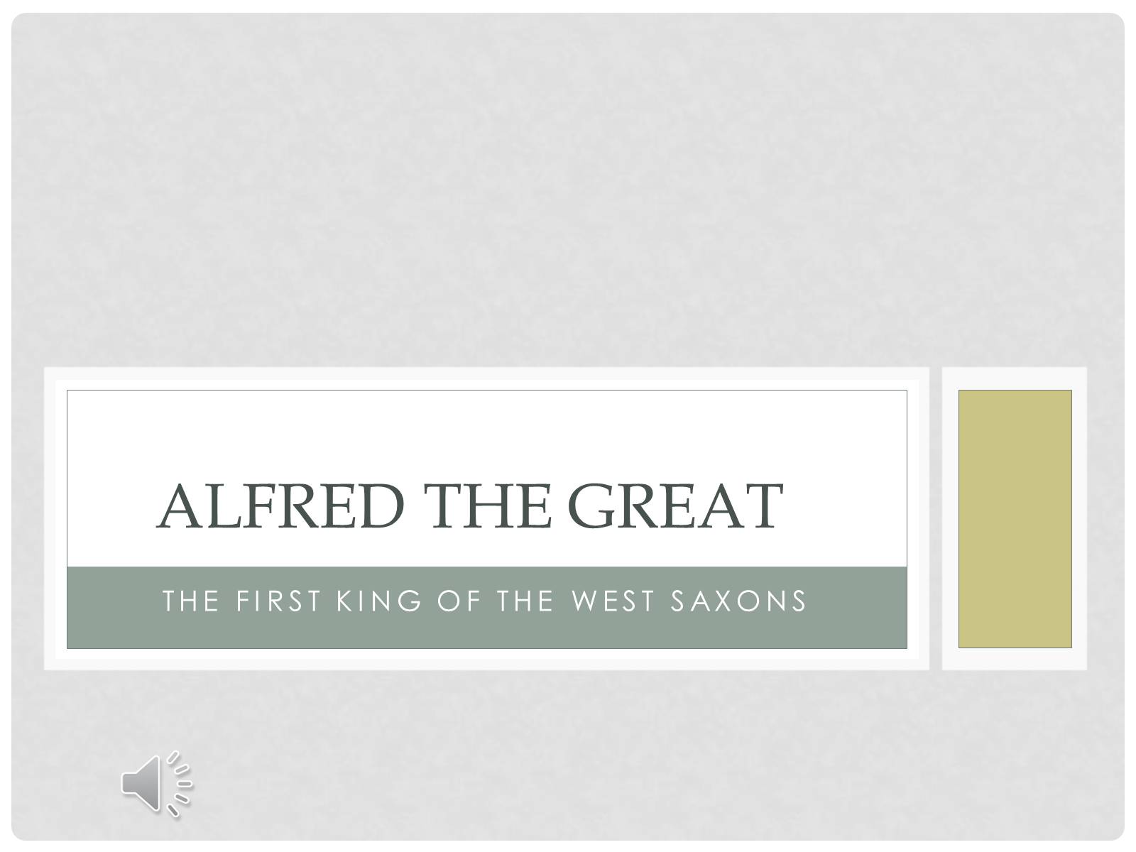 Презентація на тему «Alfred the Great» - Слайд #1