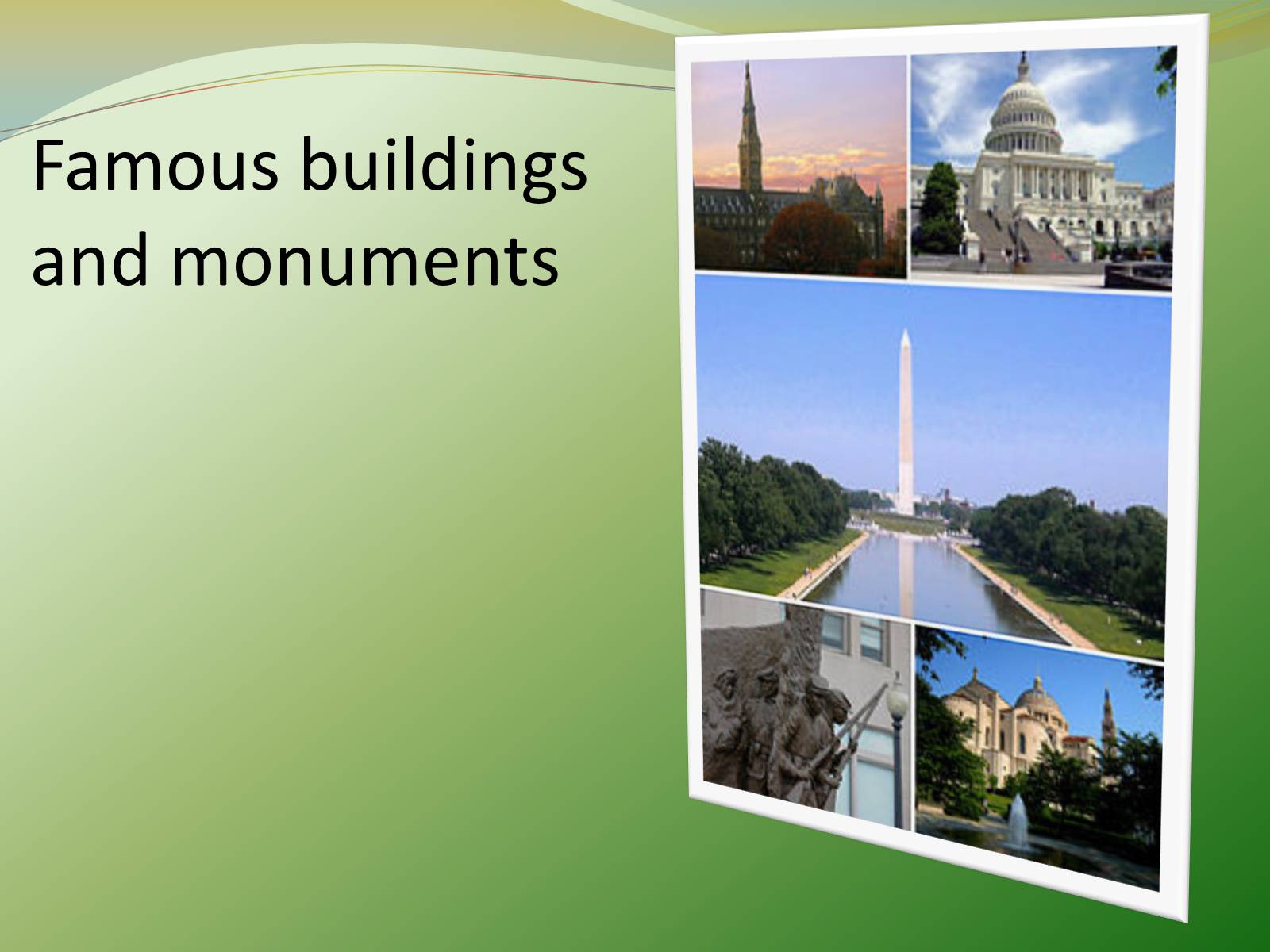Презентація на тему «Washington» (варіант 1) - Слайд #4