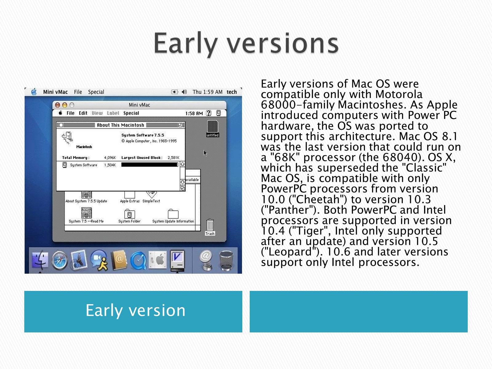 Презентація на тему «Mac OS» - Слайд #3