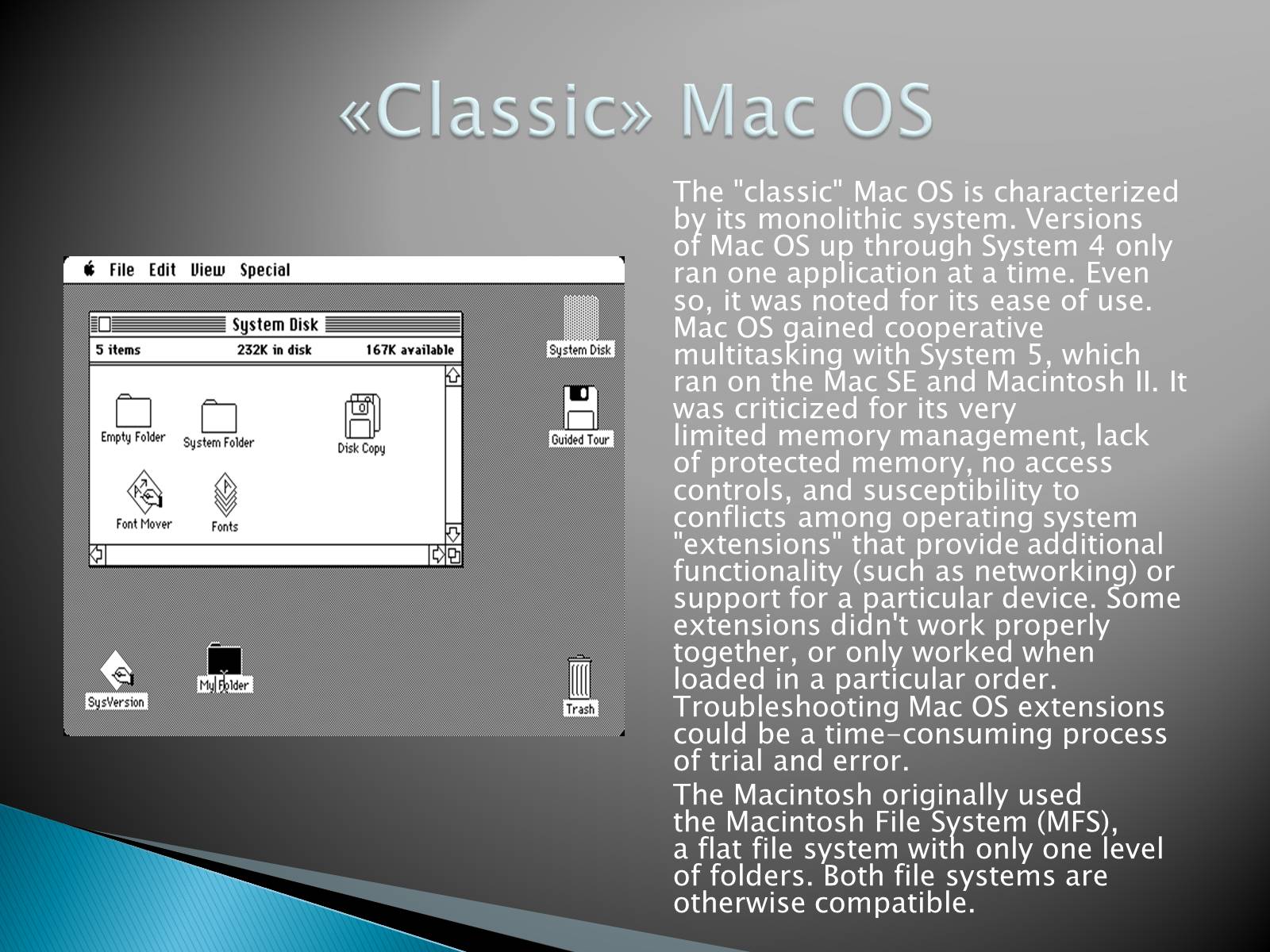 Презентація на тему «Mac OS» - Слайд #4
