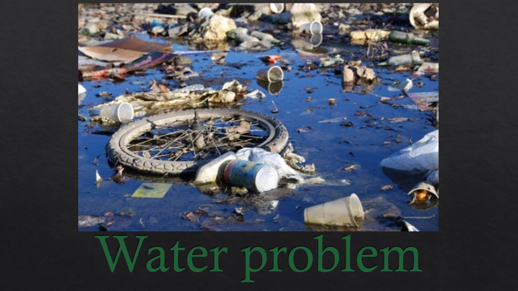 Презентація на тему «Water problem» - Слайд #1