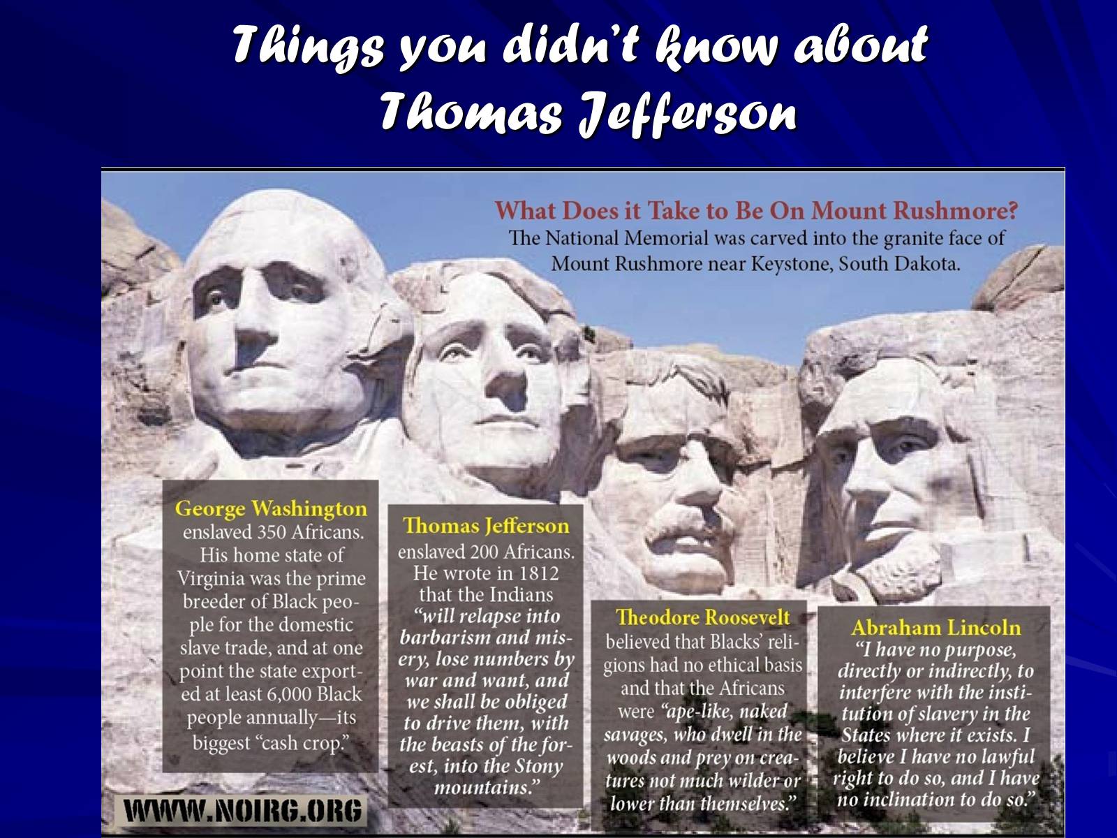 Презентація на тему «Thomas Jefferson» (варіант 1) - Слайд #6