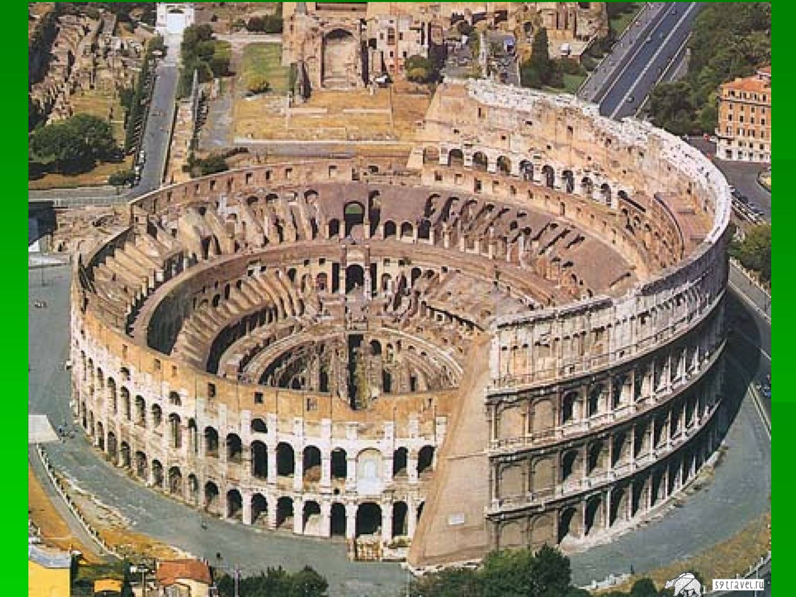Колизей в древнем Риме