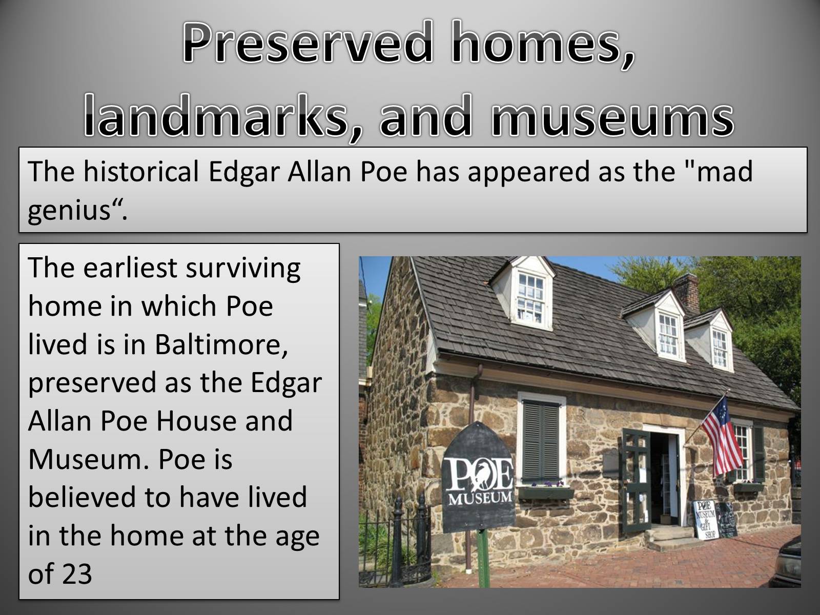 Презентація на тему «Edgar Allan Poe» - Слайд #6
