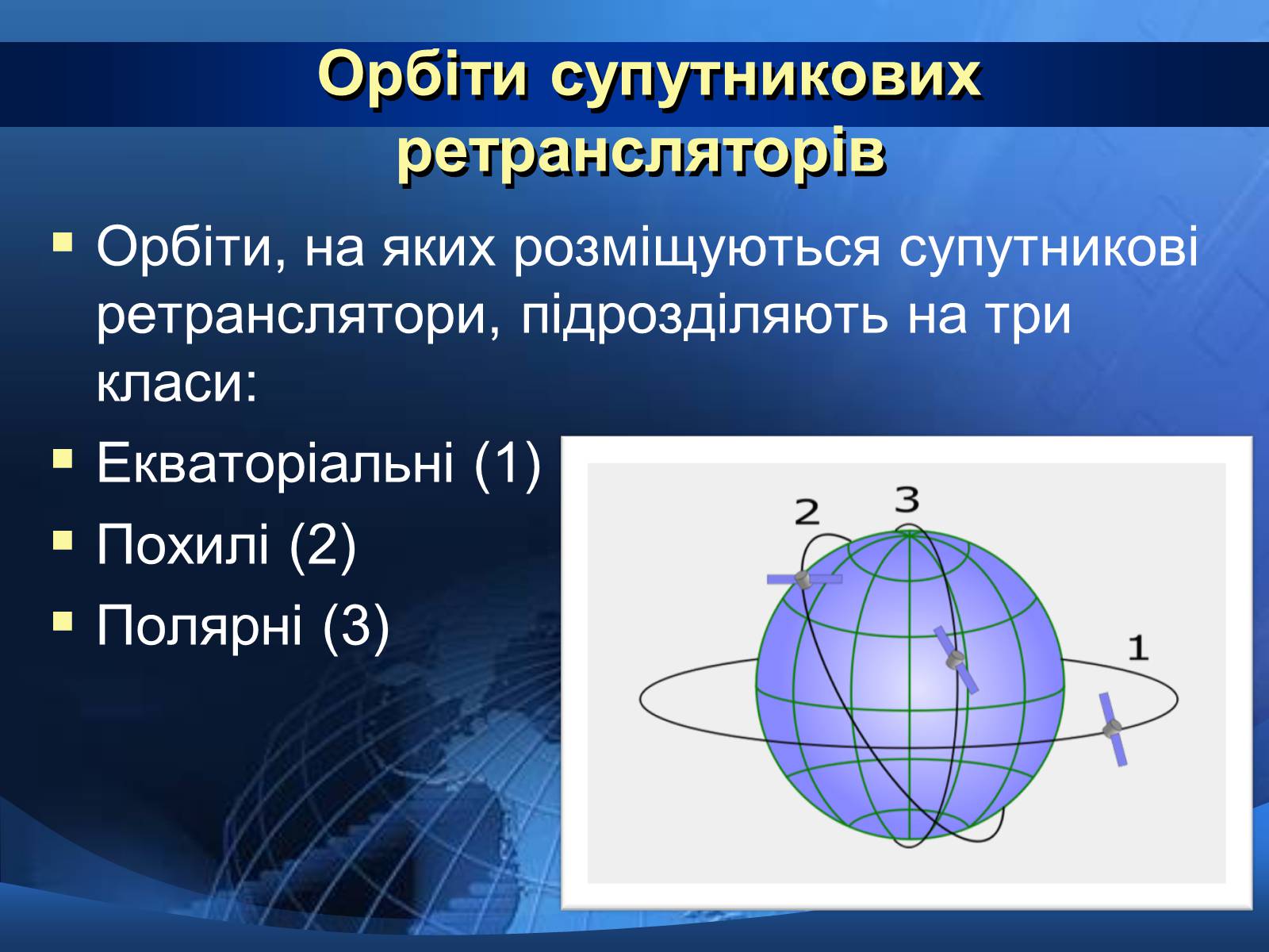 Презентація на тему «Супутниковий зв’язок» - Слайд #8