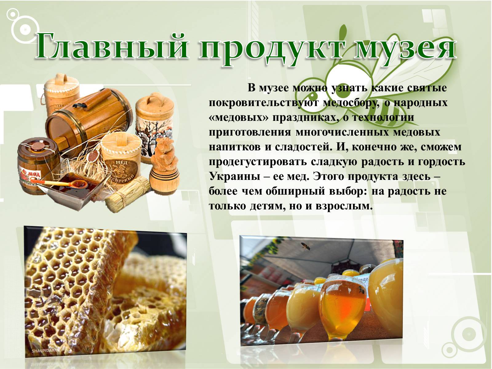 Презентація на тему «Национальный музей пчеловодства Украины» - Слайд #11