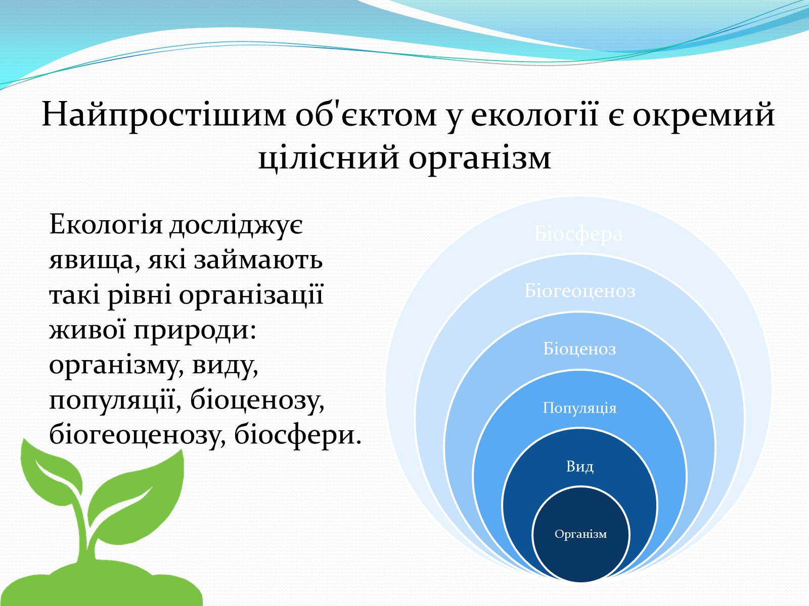 Презентація на тему «Екологія як наука, її предмет і завдання» - Слайд #5