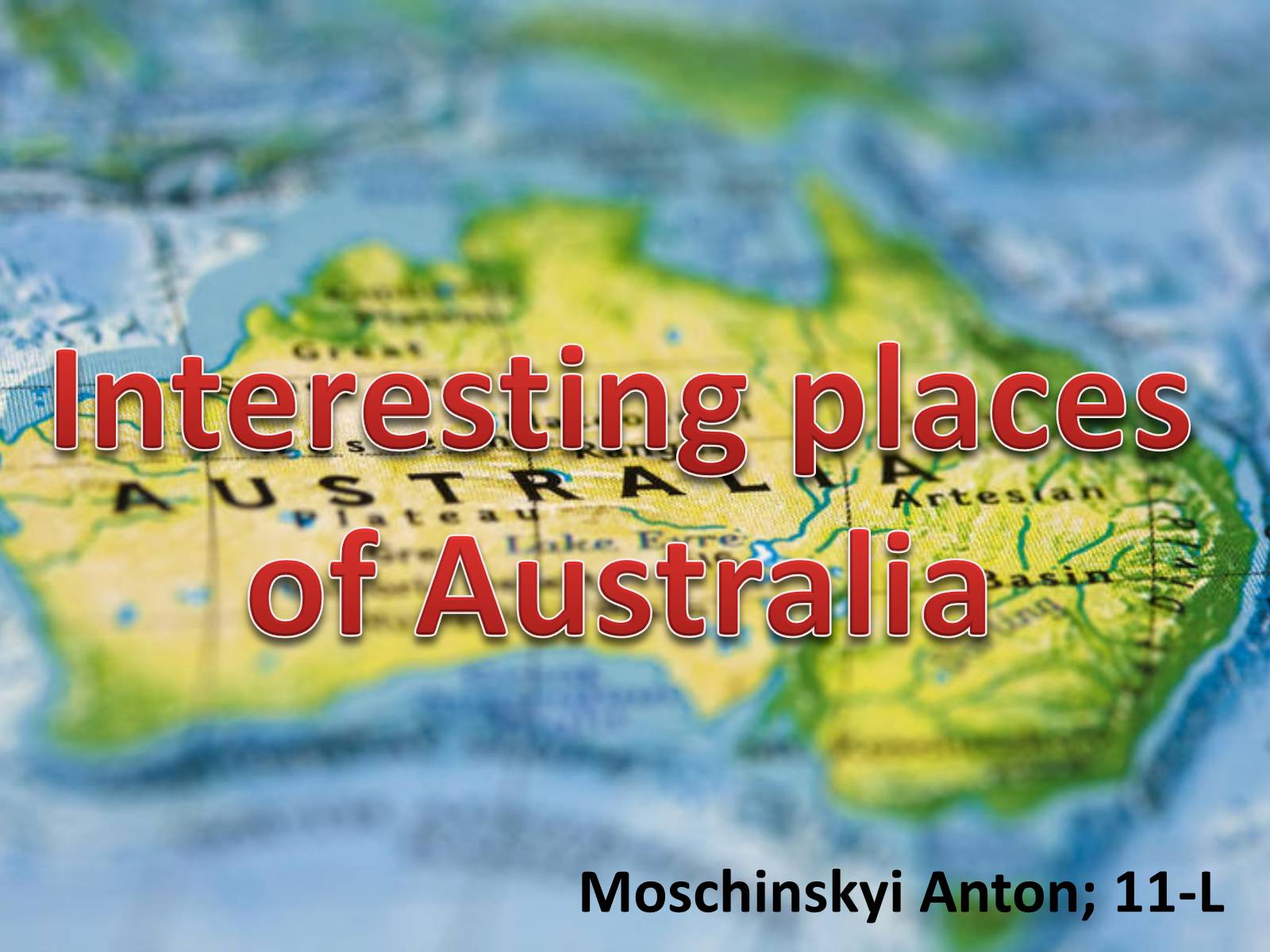 Презентація на тему «Interesting places of Australia» - Слайд #1