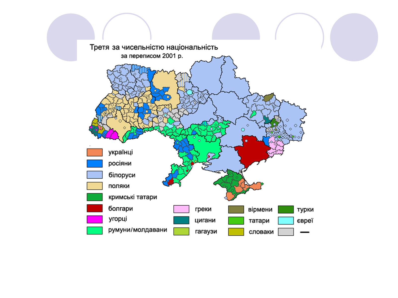 Презентація на тему «Національний склад населення України» - Слайд #14