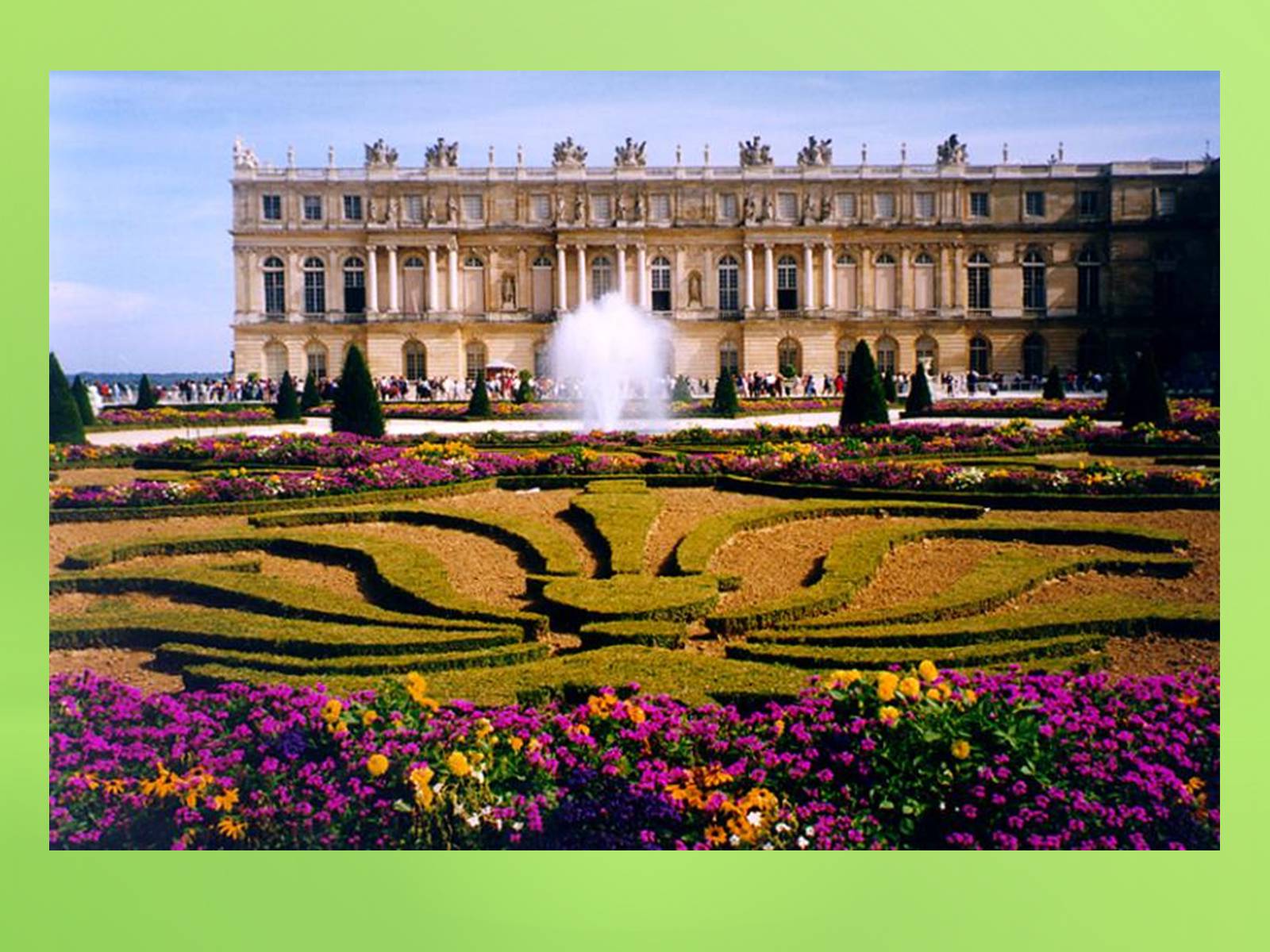 Королевский парк Версаль под Парижем