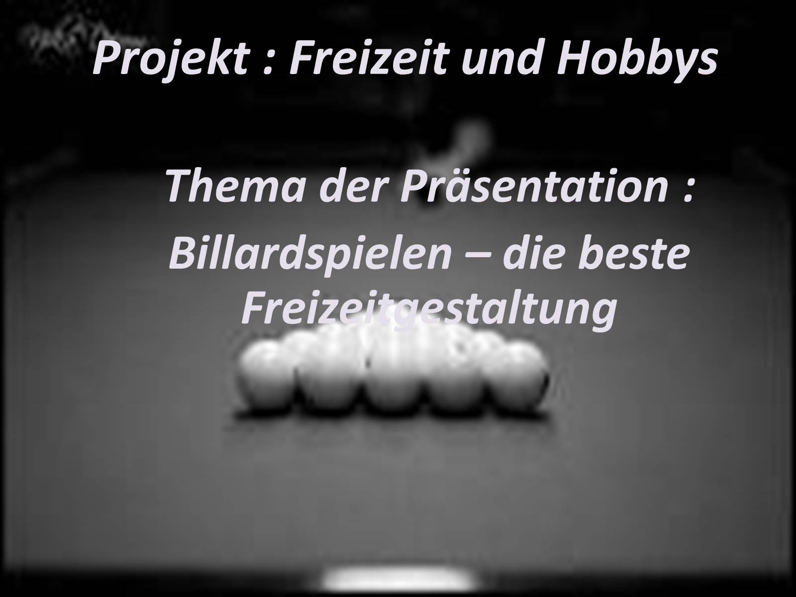 Презентація на тему «Freizeit und Hobbys» (варіант 2) - Слайд #1