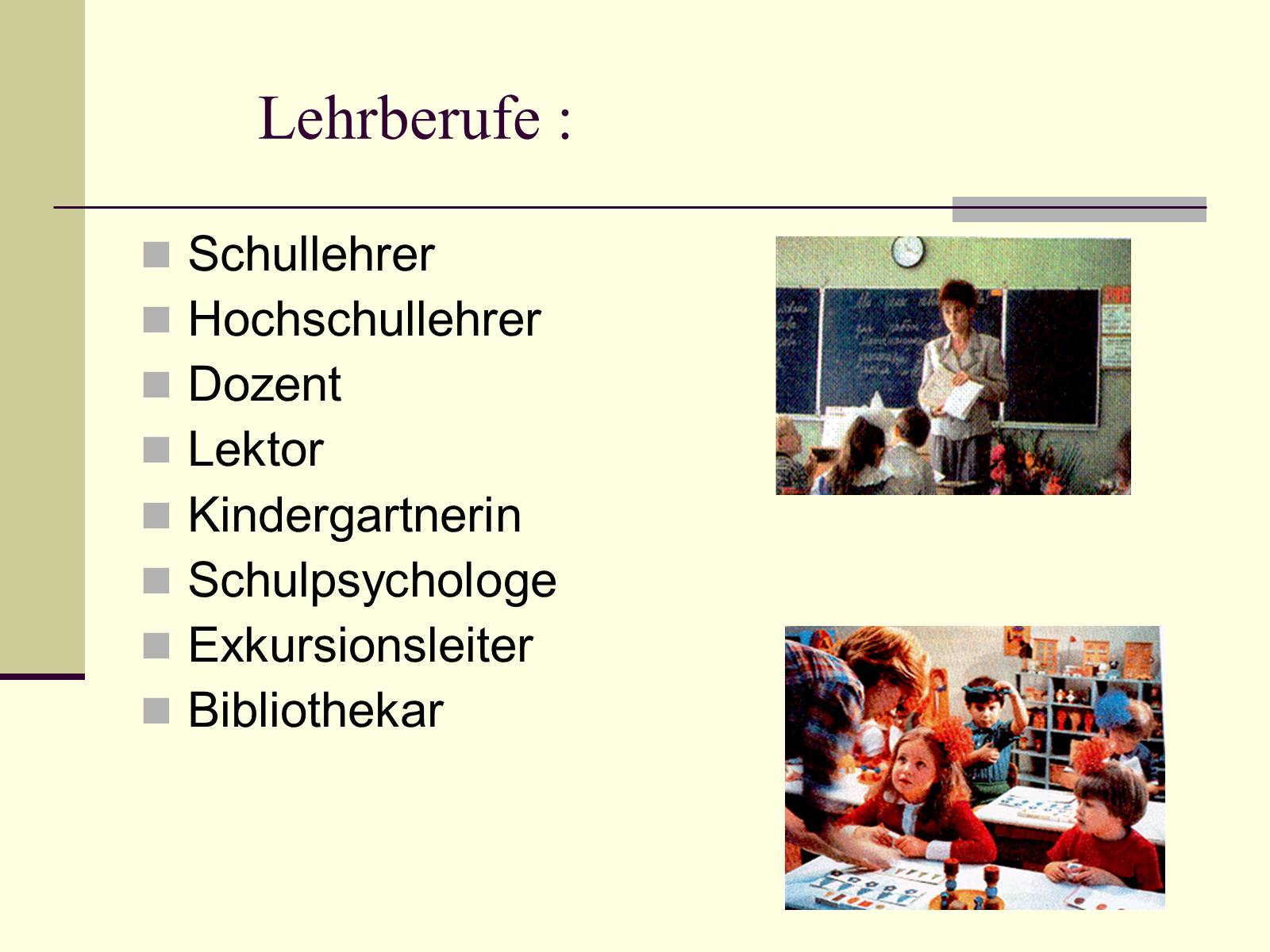 Презентація на тему «Die Berufswahl» (варіант 1) - Слайд #9