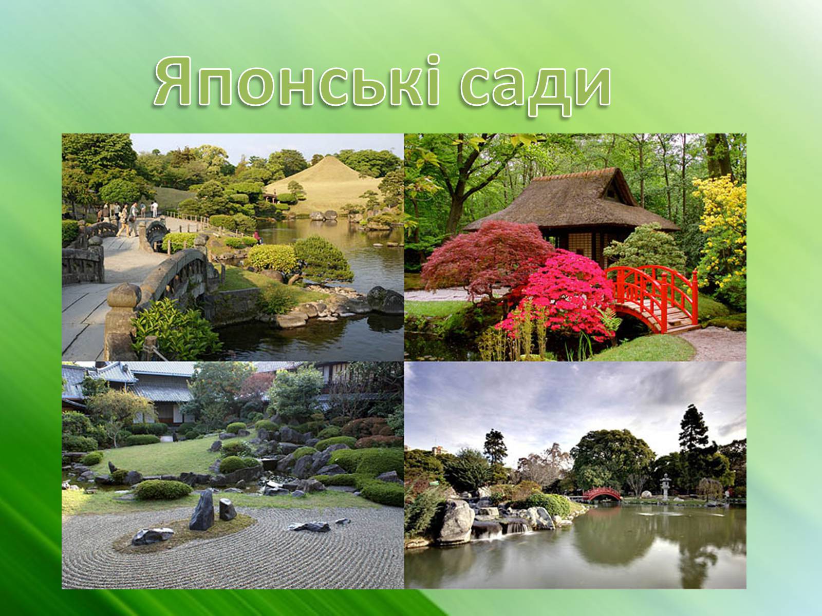 Презентація на тему «Садово-паркове мистецтво Японії» (варіант 2) - Слайд #1