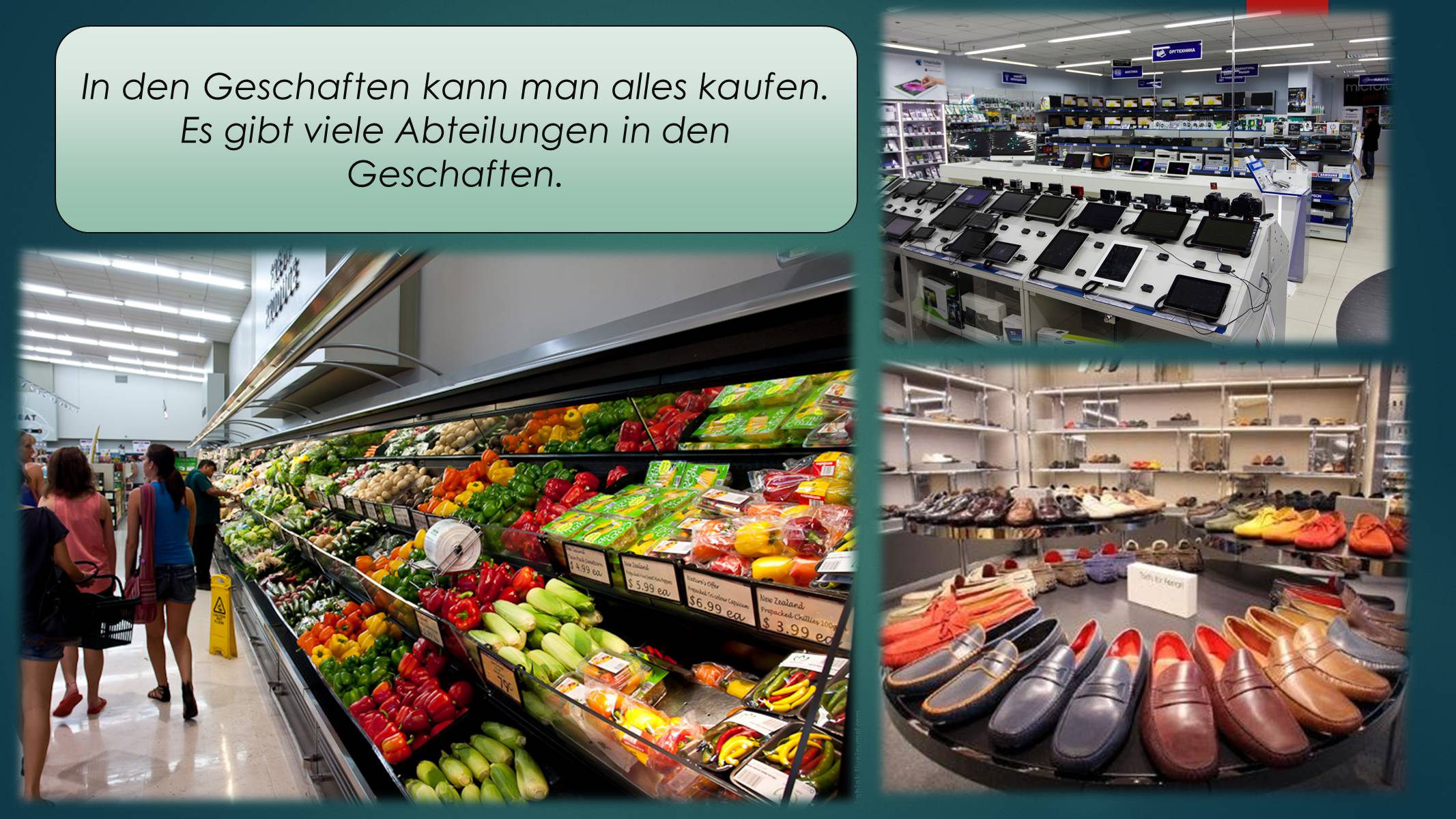 Презентація на тему «Geschafte und Shopping» - Слайд #3