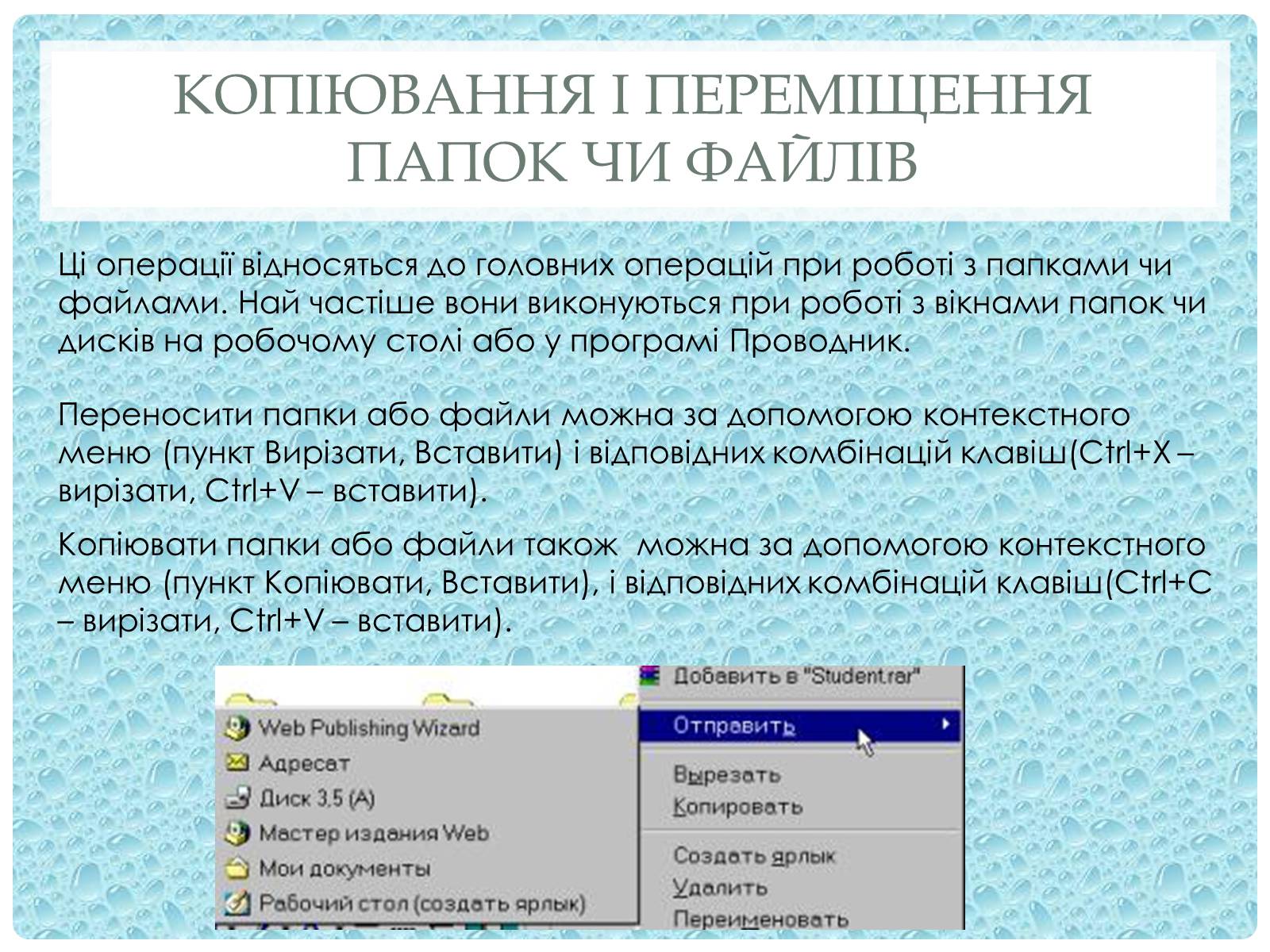 Презентація на тему «Робота з папками і текстовими файлами за допомогою вікна My Computer» - Слайд #12
