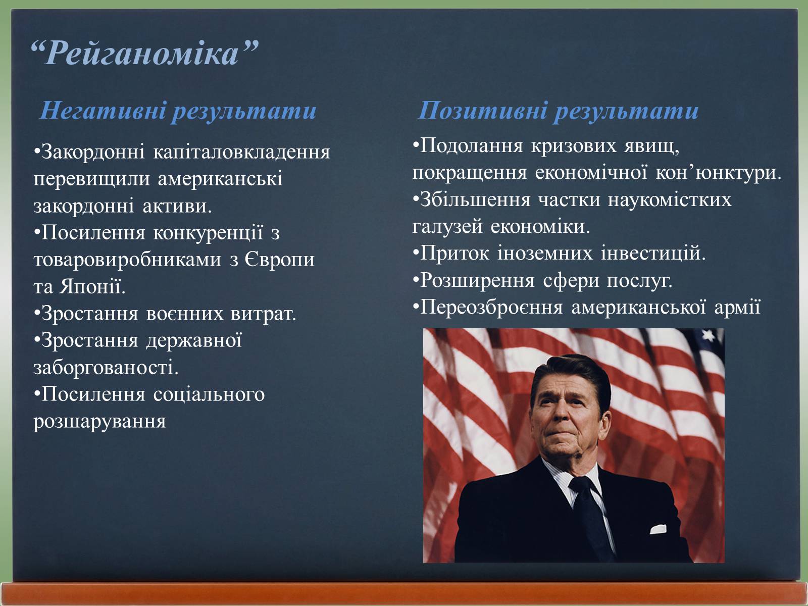 Презентація на тему «США у 1980 – 2011 рр» (варіант 2) - Слайд #4
