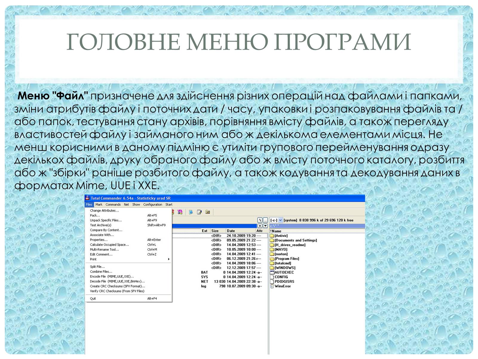 Презентація на тему «Робота з папками і текстовими файлами за допомогою вікна My Computer» - Слайд #18