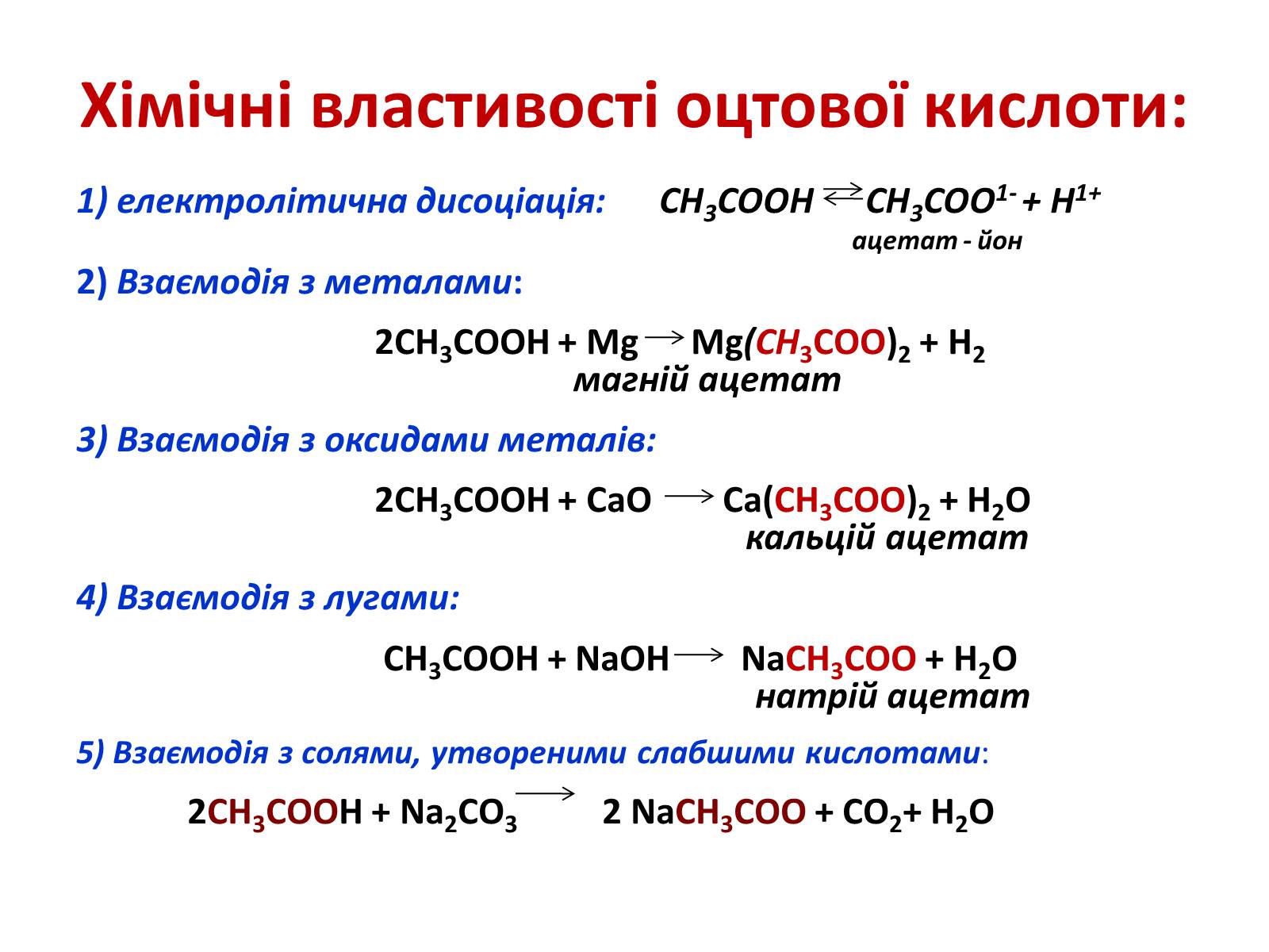 Презентація на тему «Оцтова кислота» (варіант 1) - Слайд #8