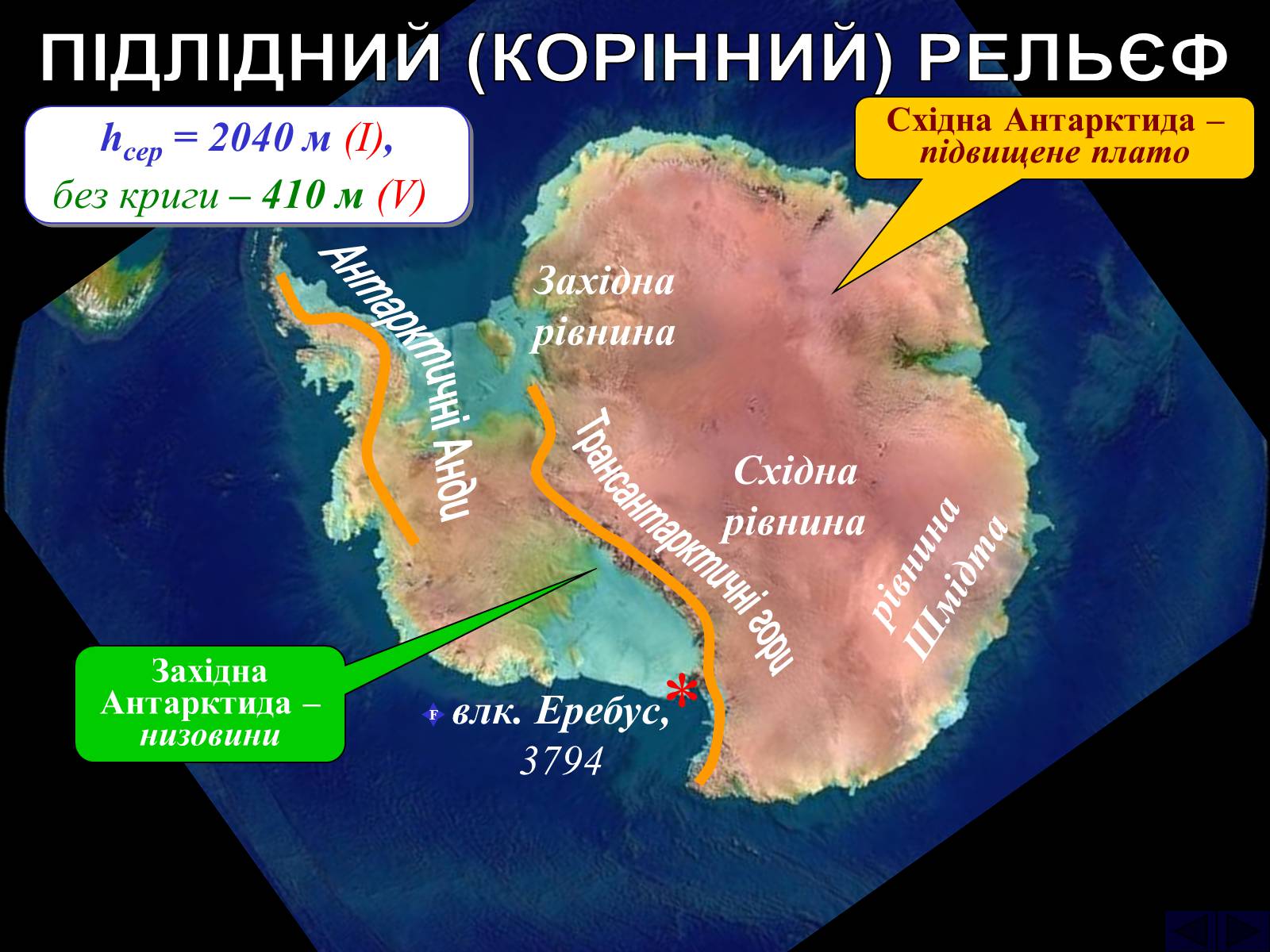 Реферат: Фізико-географічне положення та відкриття Антарктиди
