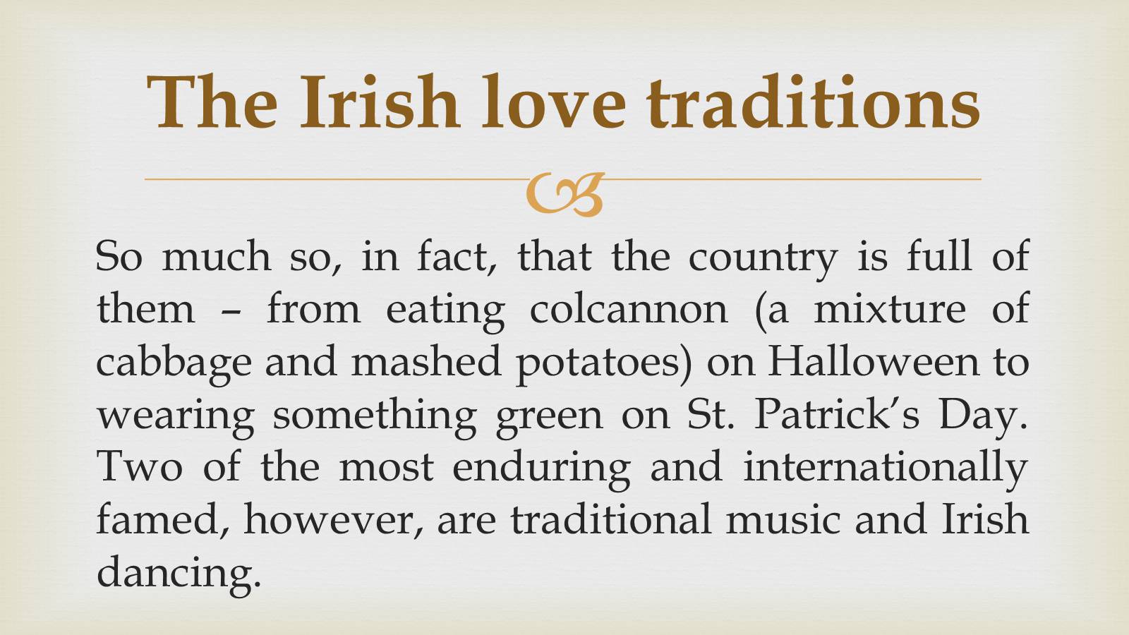 Презентація на тему «The Irish People» (варіант 1) - Слайд #2