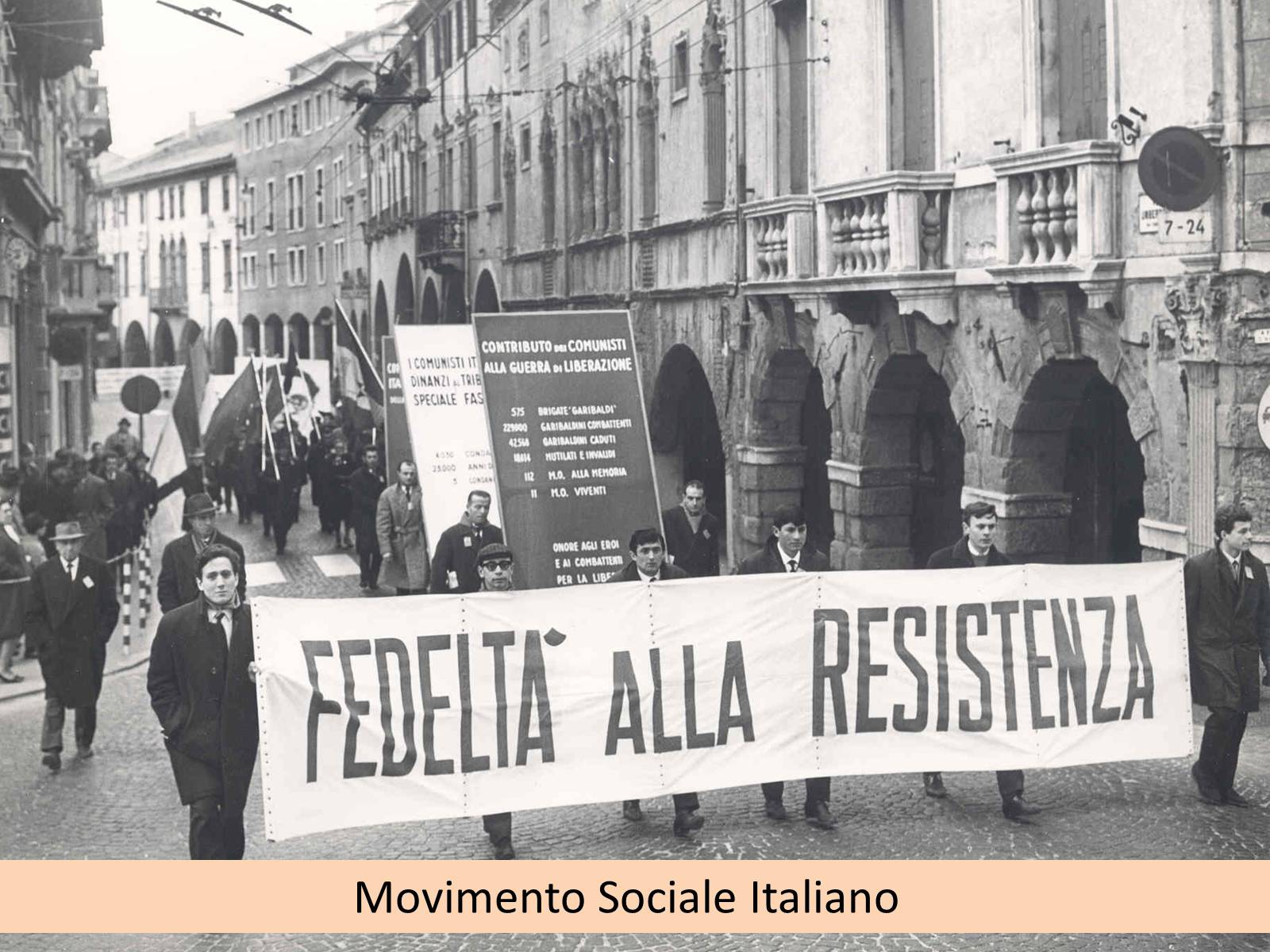 Презентація на тему «Неофашизм в Италии» - Слайд #4