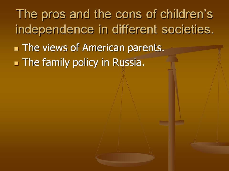 Презентація на тему «The family in the modern world. Relations between parents and children» - Слайд #3