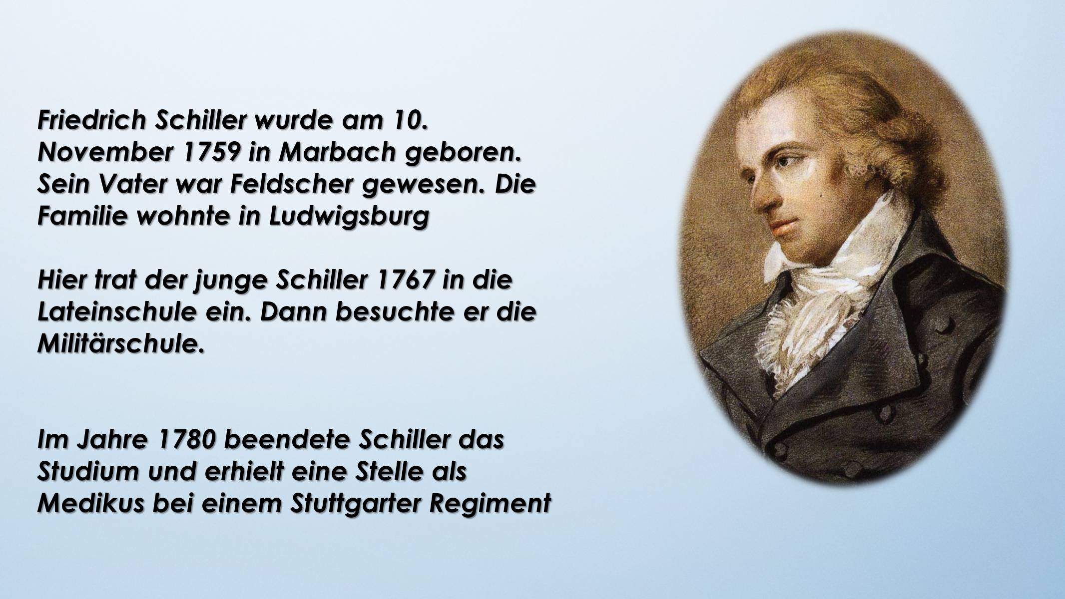 Презентація на тему «Friedrich Schiller» - Слайд #3