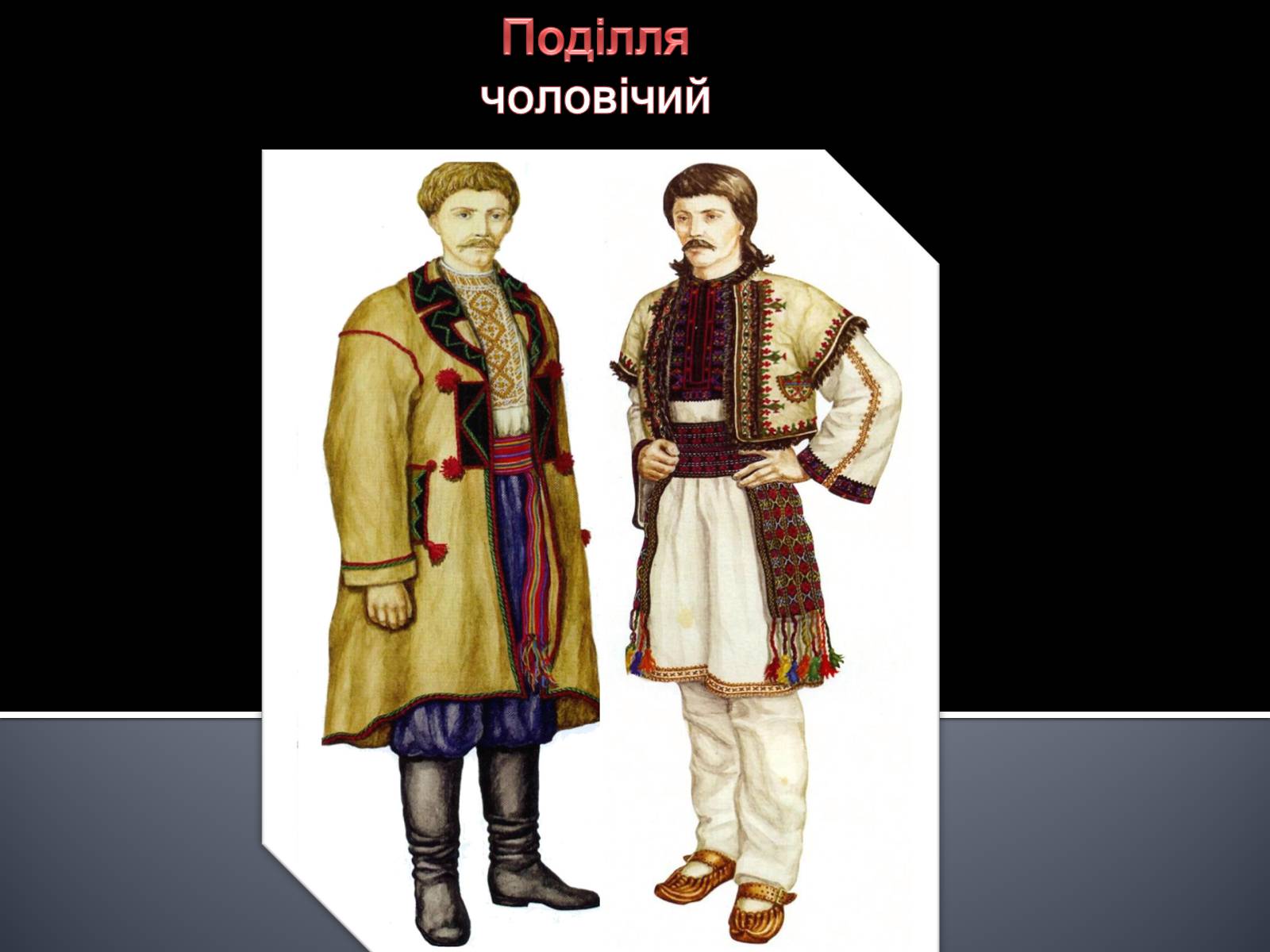 Презентація на тему «Український національний костюм. Костюми народів світу» - Слайд #10