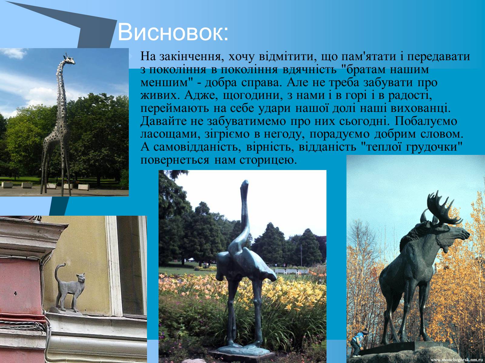 Презентація на тему «Пам’ятники тваринам» (варіант 2) - Слайд #27