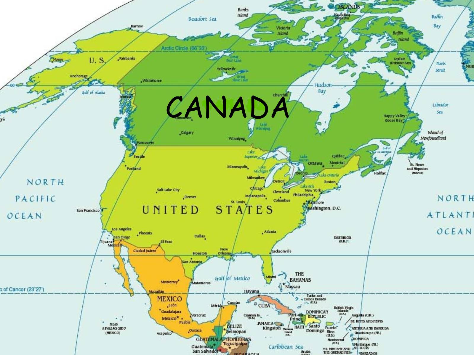 Канадский на карте северной америки. Карта США. Канада на карте. Карта США И Канады. Границы Канады на карте.