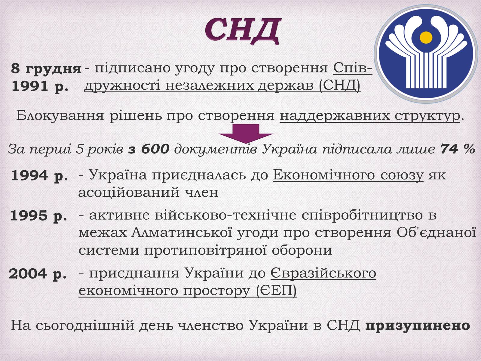 Презентація на тему «Україна в міжнародних організаціях» - Слайд #2