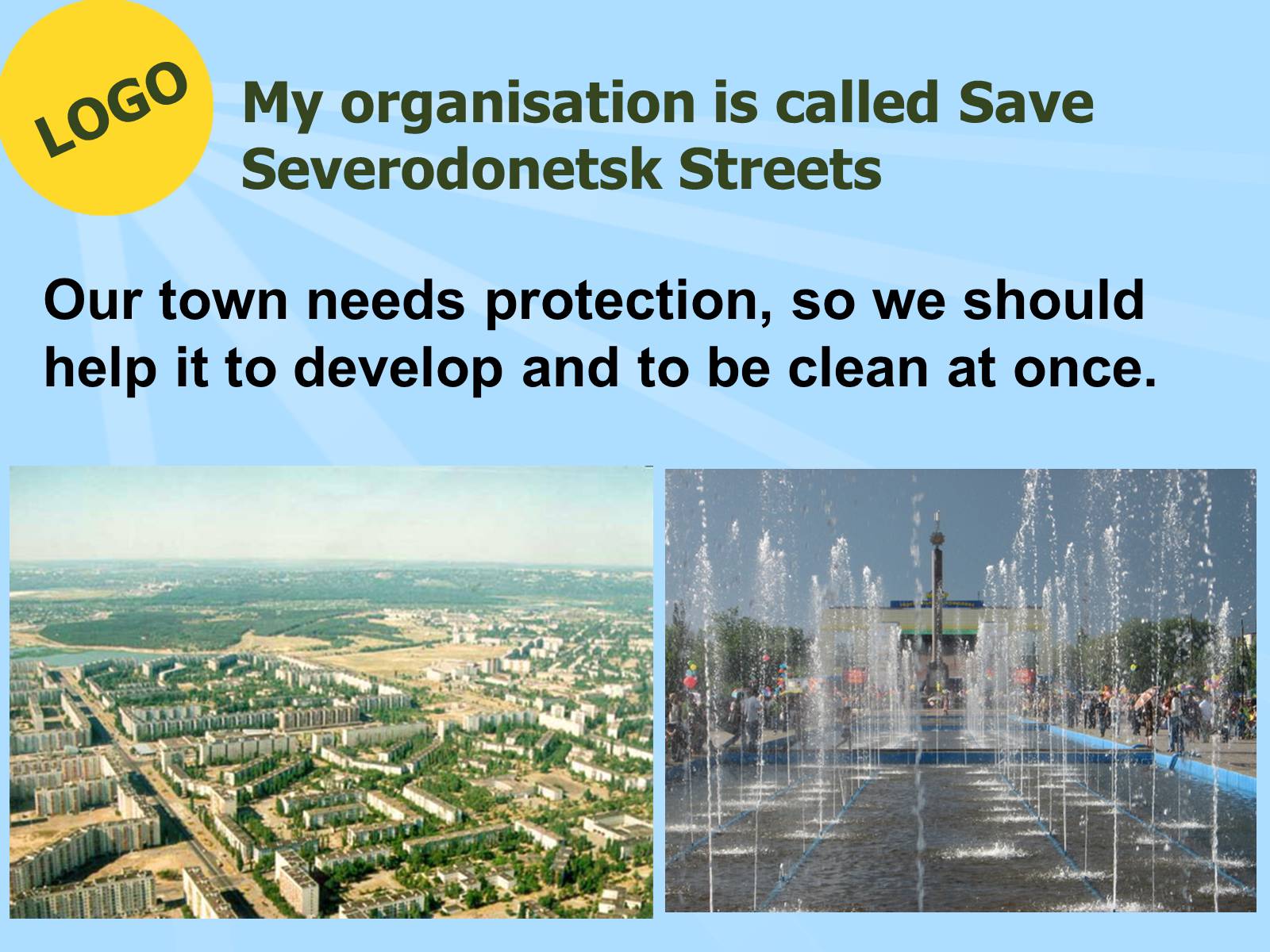 Презентація на тему «SSS (Save Severodonetsk Streets)» - Слайд #2