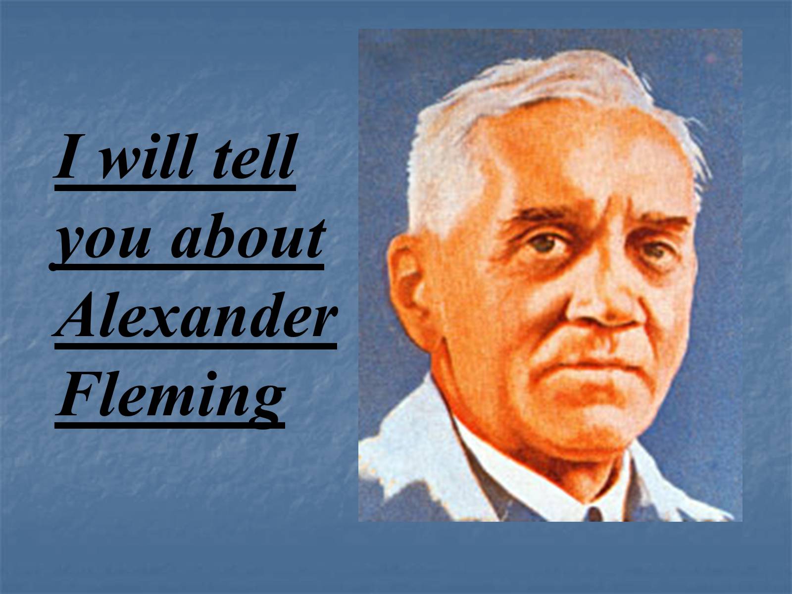 Презентація на тему «Alexander Fleming» (варіант 2) - Слайд #1