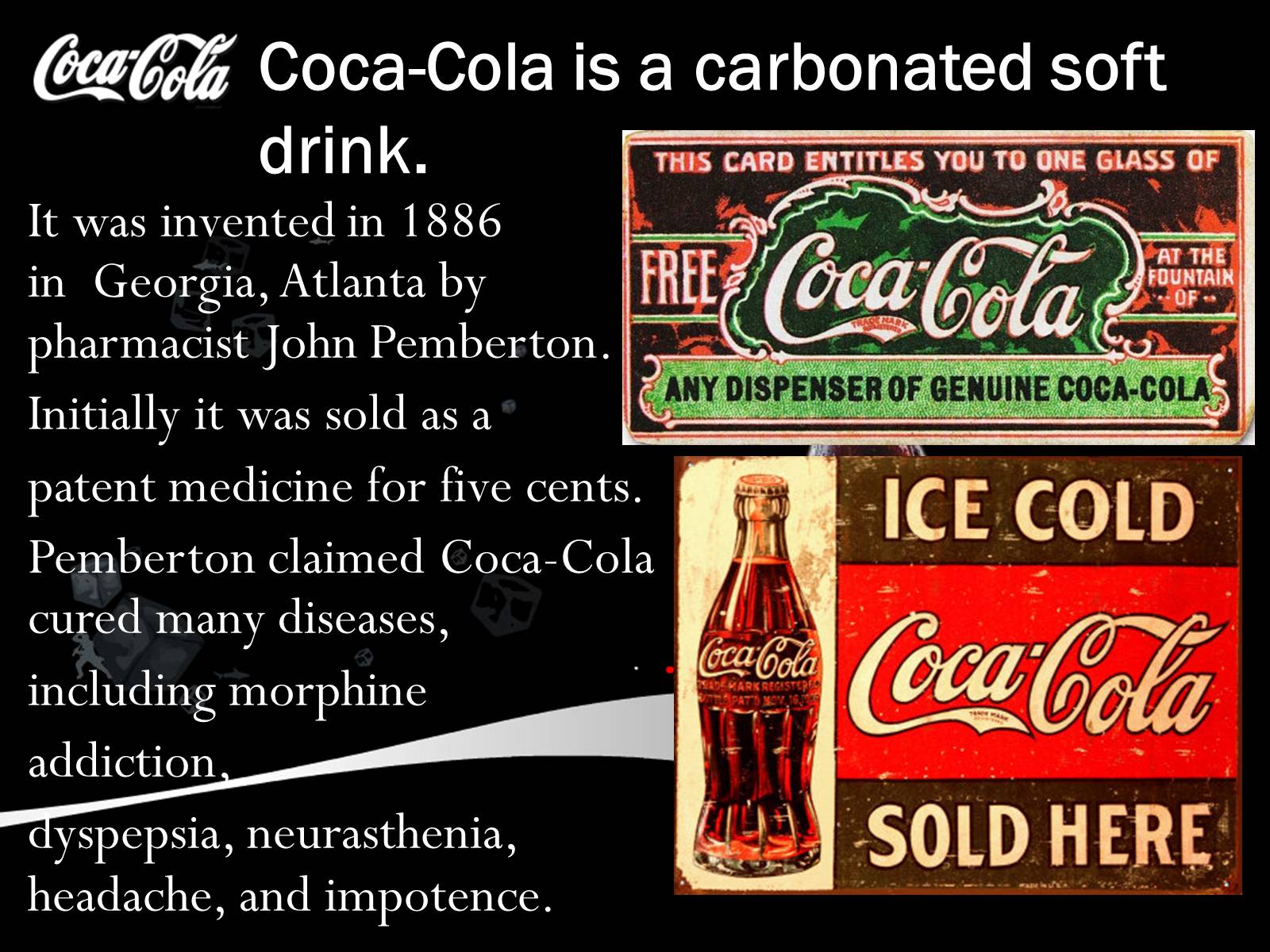 Презентація на тему «Coca Cola» (варіант 2) - Слайд #2