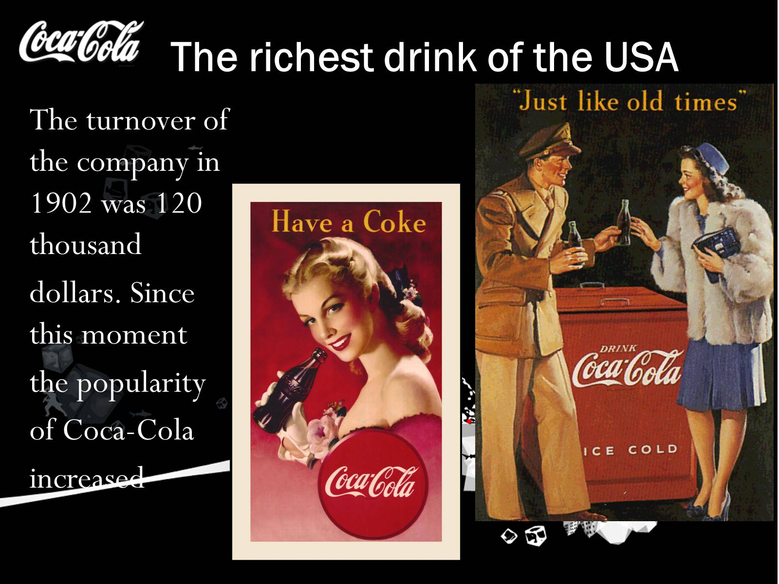Презентація на тему «Coca Cola» (варіант 2) - Слайд #4